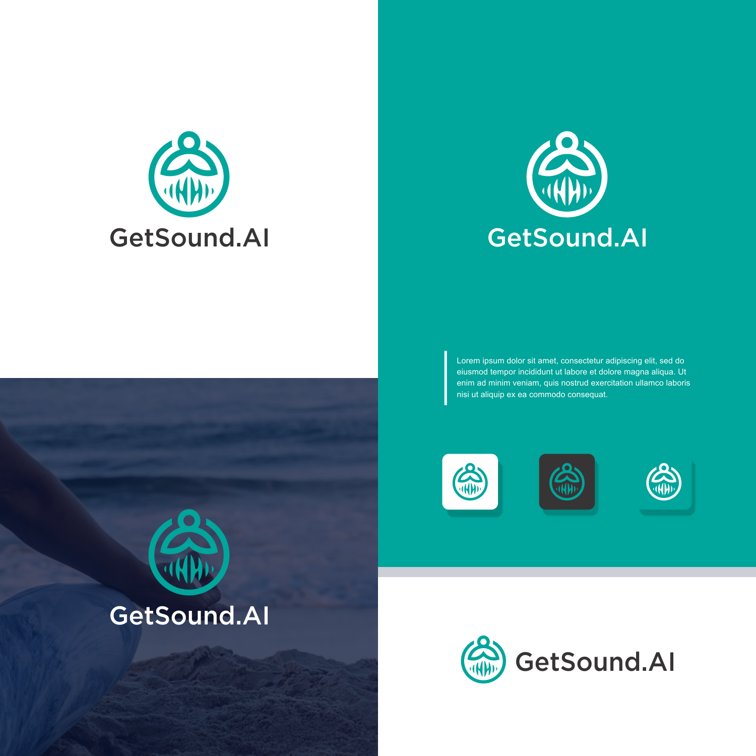 GetSound Logo Design by Malikart GetSound Logo Design in Logo Design Inspiration by Malikart