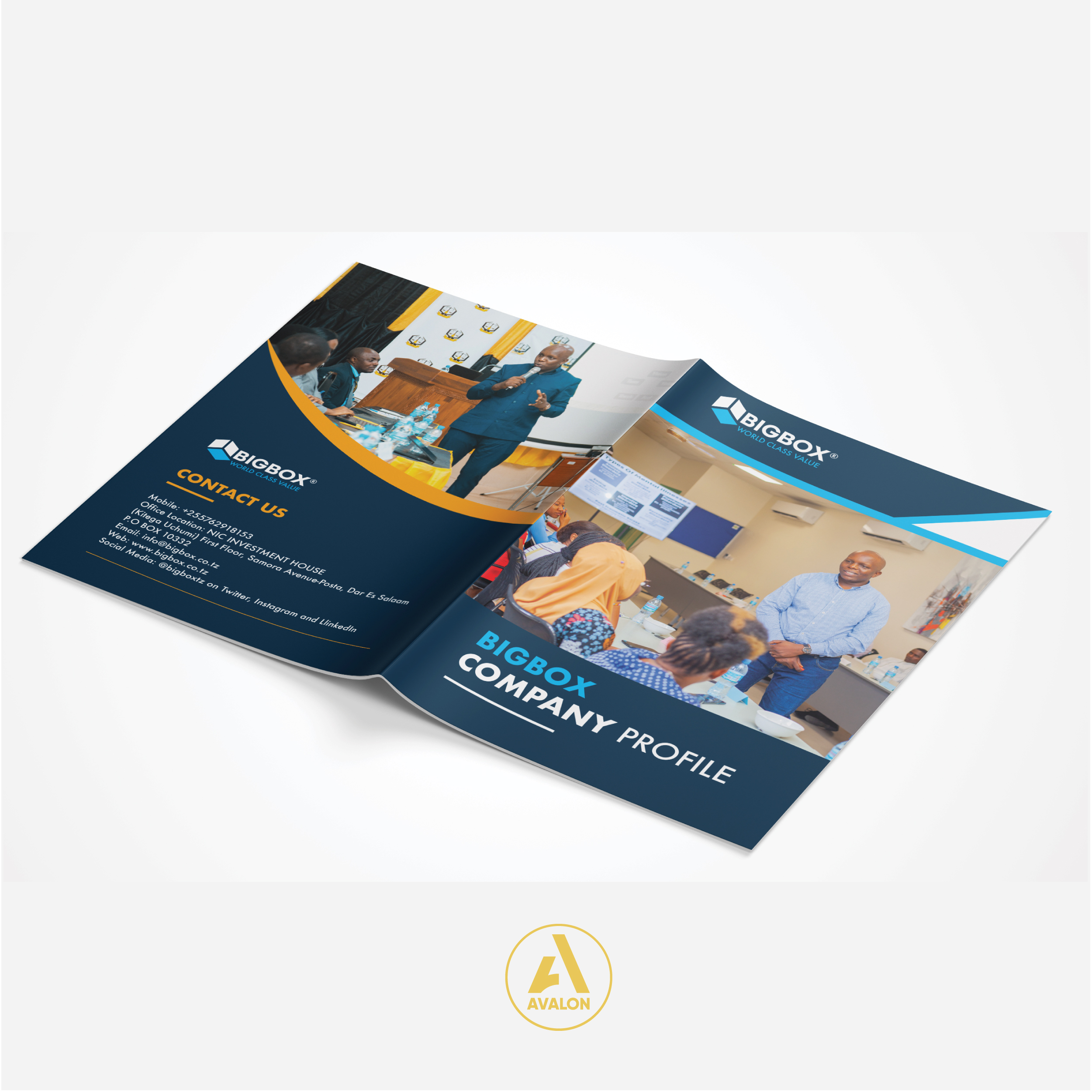 Company Profile by Avalon Creatives Company Profile in Catalog Design Inspiration by Avalon Creatives