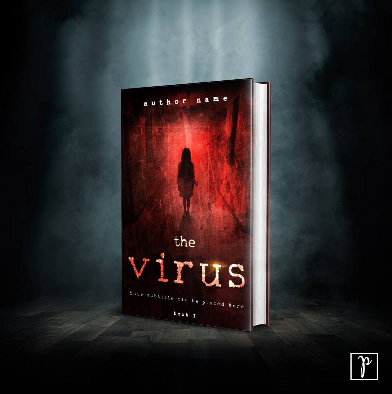 Book cover design - The virus in Book cover Design Inspiration by Tanja P.