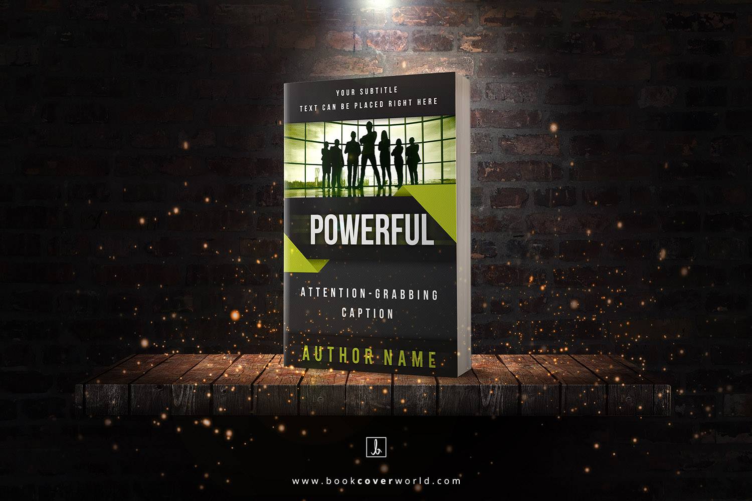 Book cover design - Powerful by Tanja P. Book cover design - Powerful in Book cover Design Inspiration by Tanja P.