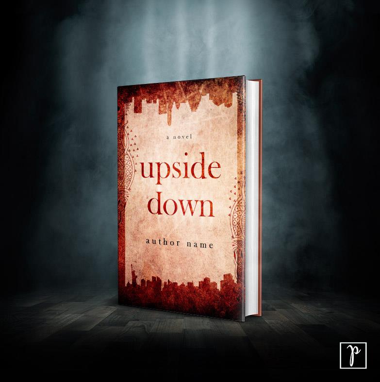 Book cover design - Upside down in Book cover Design Inspiration by Tanja P.