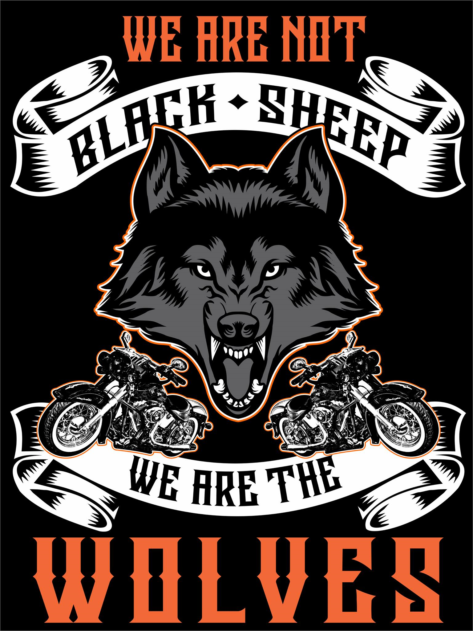 Wolf t shirt design hotsell