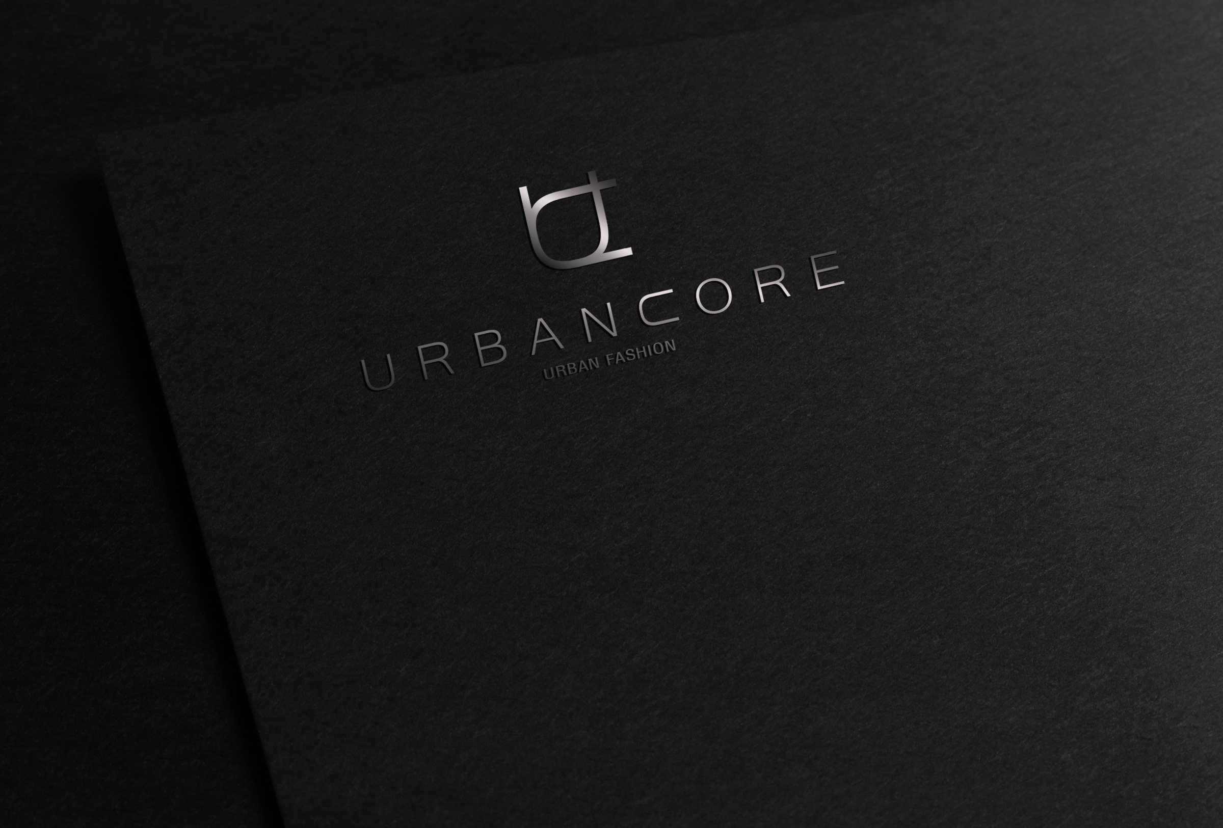 URBAN CORE, fashion company logo by Inbar Cohen URBAN CORE, fashion company logo in Advertisement Design Inspiration by Inbar Cohen