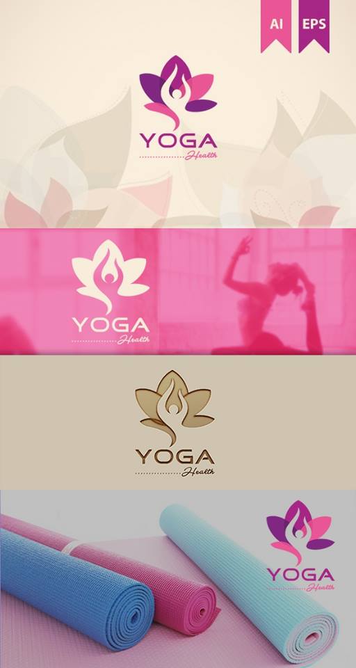 Yoga Health by Nssayemadihan™ Yoga Health in Logo Design Inspiration by Nssayemadihan™