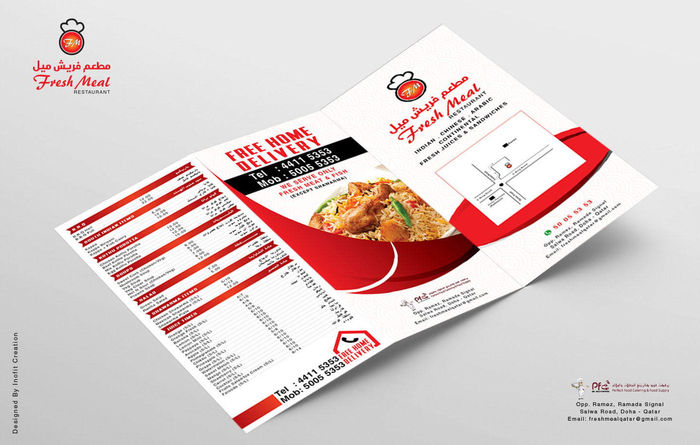 Fresh Meal Restaurant By Saleem Sali 75799 - Designhill
