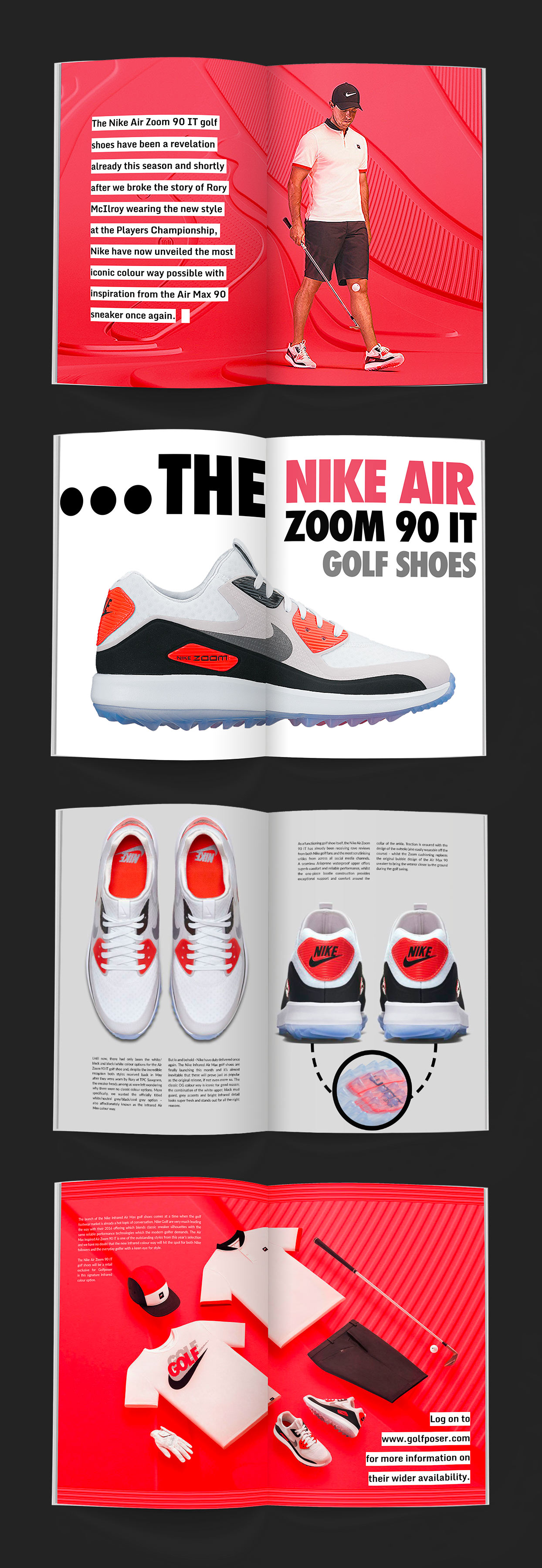 Nike Magazine/ Catalogue Design By Panthera Designs 16516 Designhill