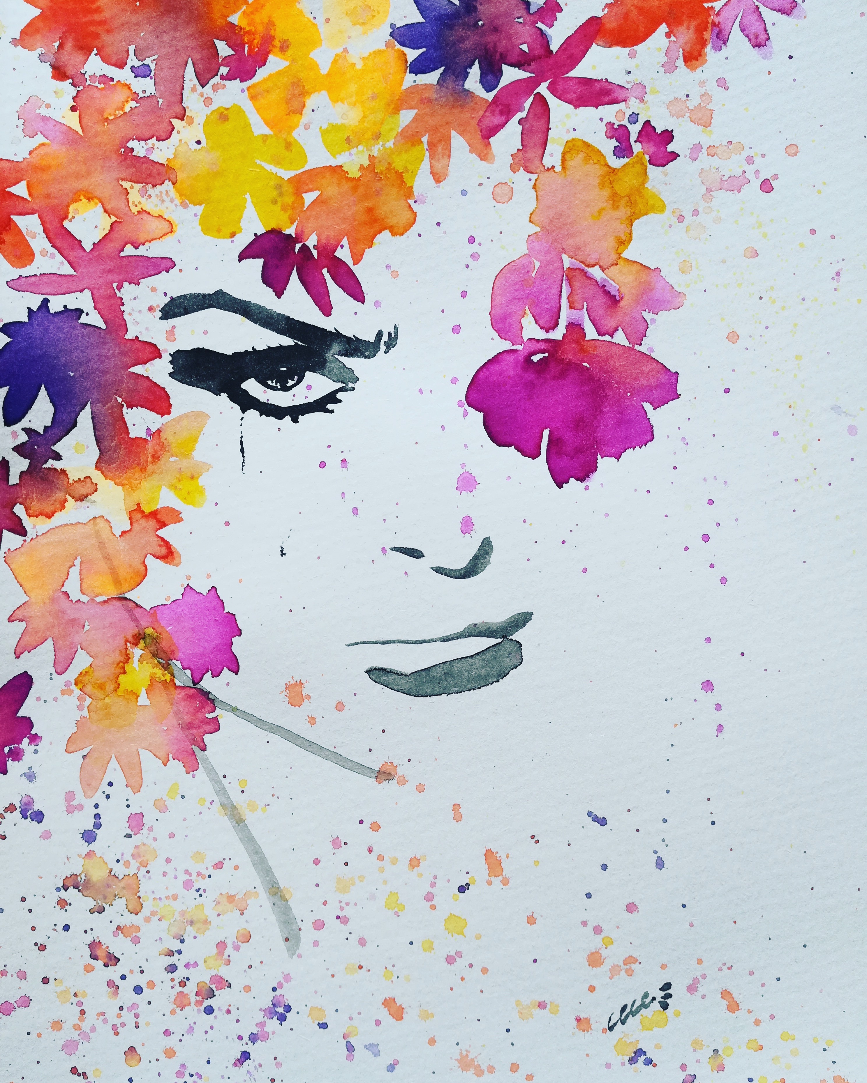 Let me feel in Digital Painting Inspiration by Francesca Dal Ben