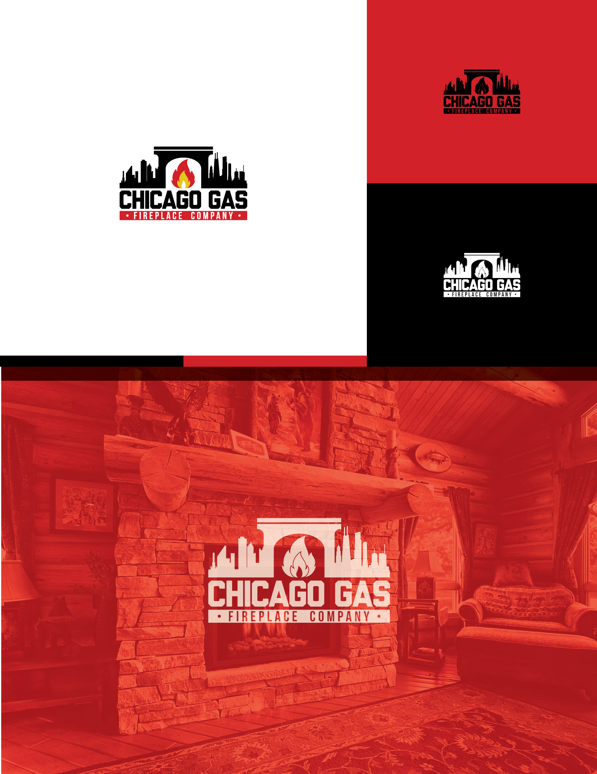Logo Design for Fireplace Company by Zul Arifianto Logo Design for Fireplace Company in Logo Design Inspiration by Zul Arifianto