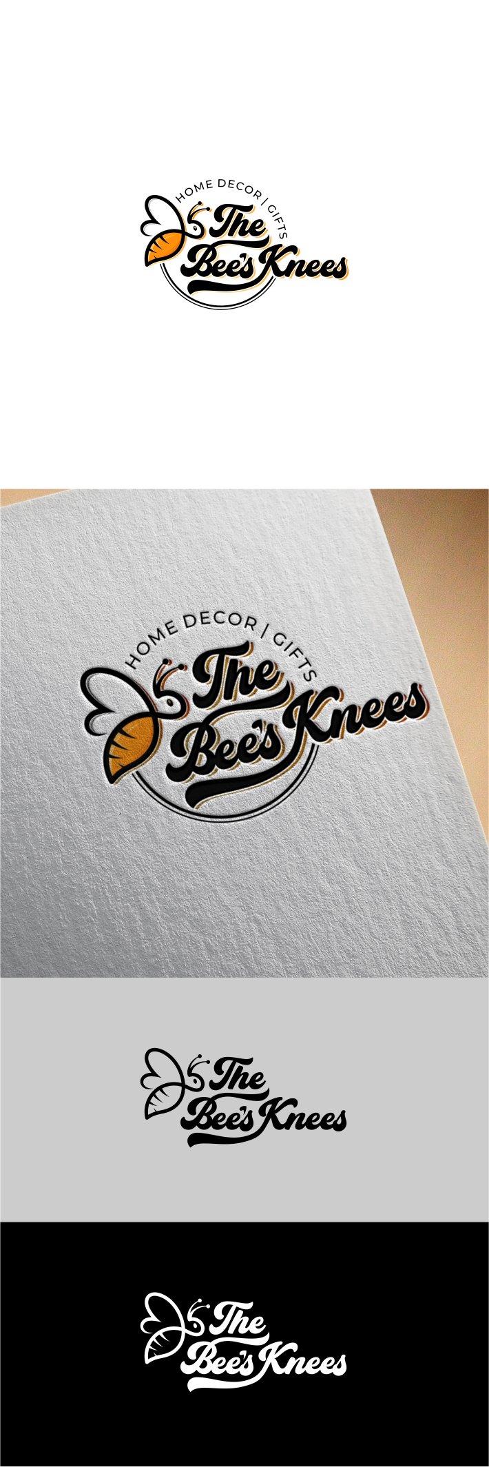 the bees knees in Logo & Brand Identity Inspiration by Art Hill