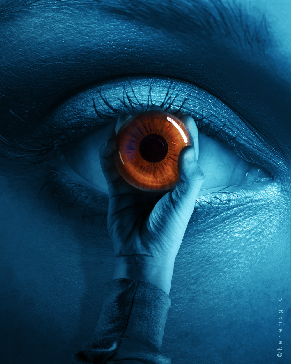 EYE in Visual Art Inspiration by Kerem Ciğerci