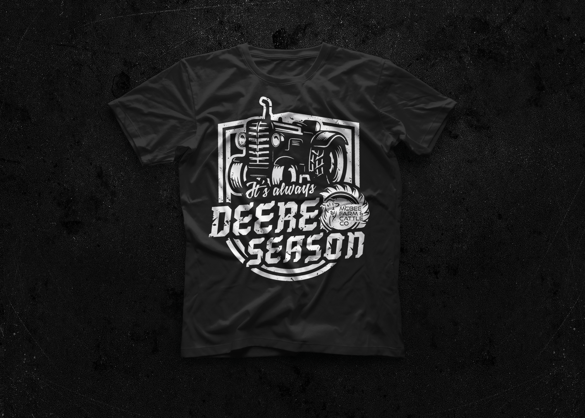DEERE SEASON T-SHIRT DESIGN by Agung Saefudin DEERE SEASON T-SHIRT DESIGN in T-Shirt Design Inspiration by Agung Saefudin