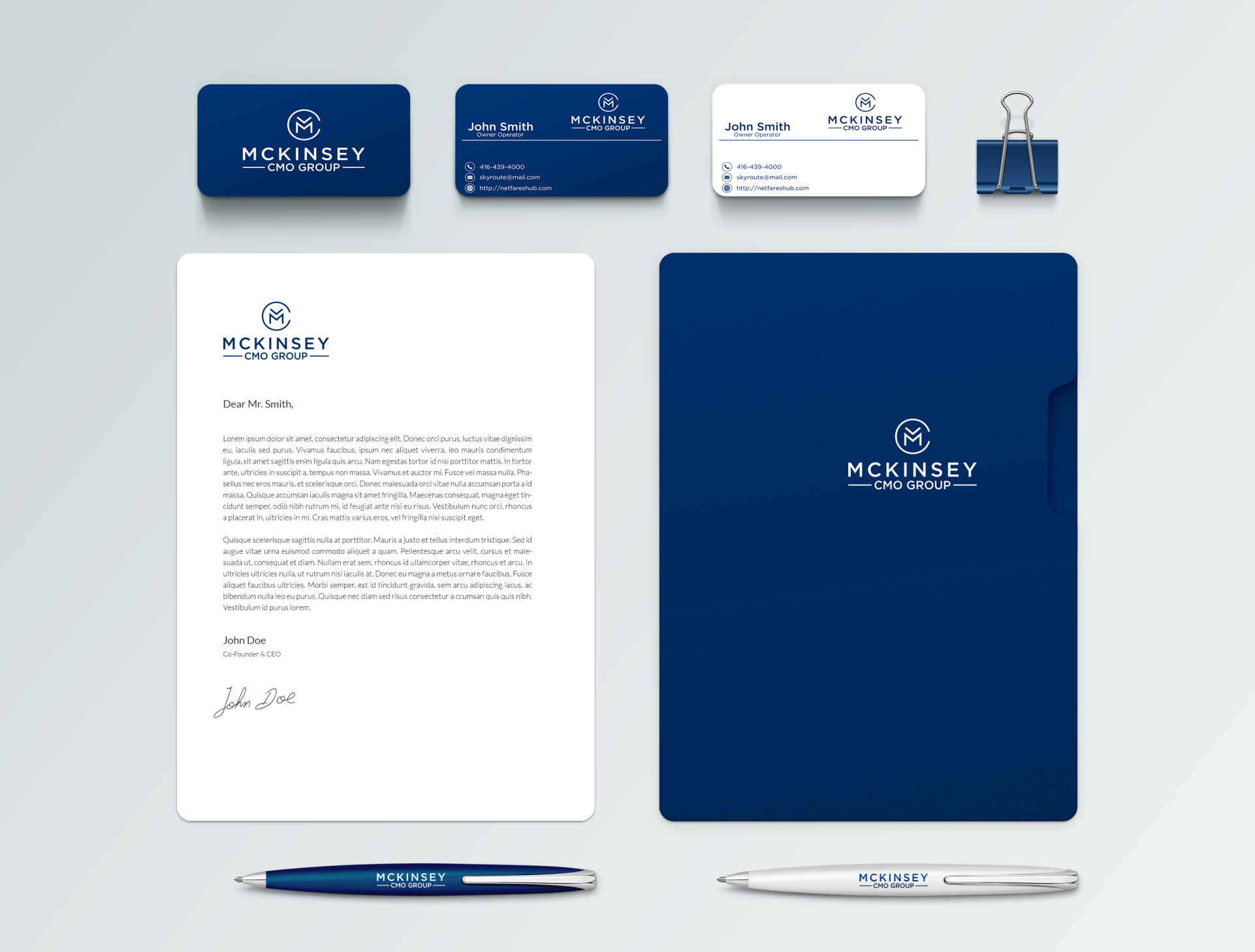 McKinsey CMO Group in Logo & Brand Identity Inspiration by Agung Saefudin