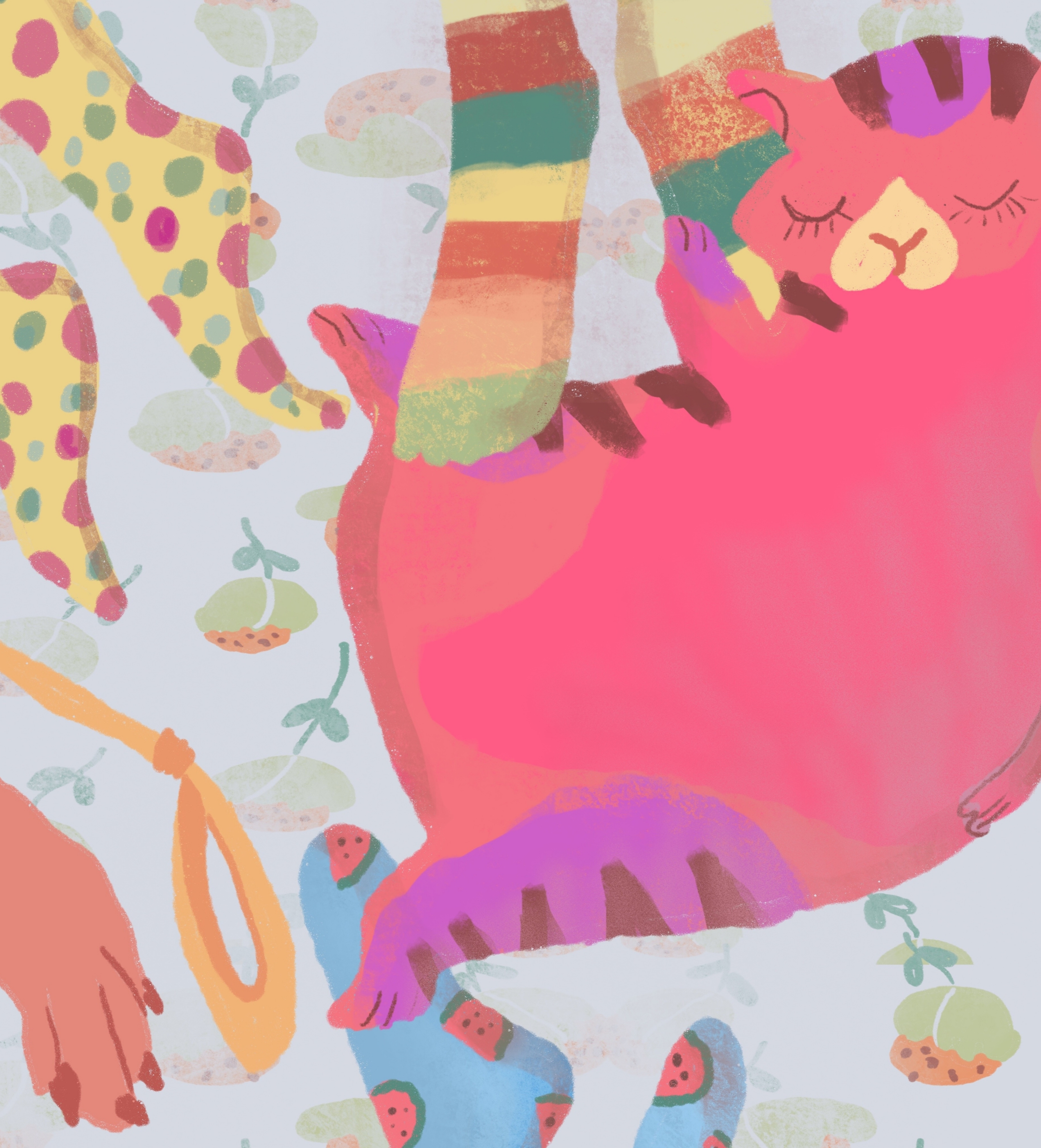 Cuddletime by Lisa Wee Cuddletime in Digital Art Inspiration by Lisa Wee