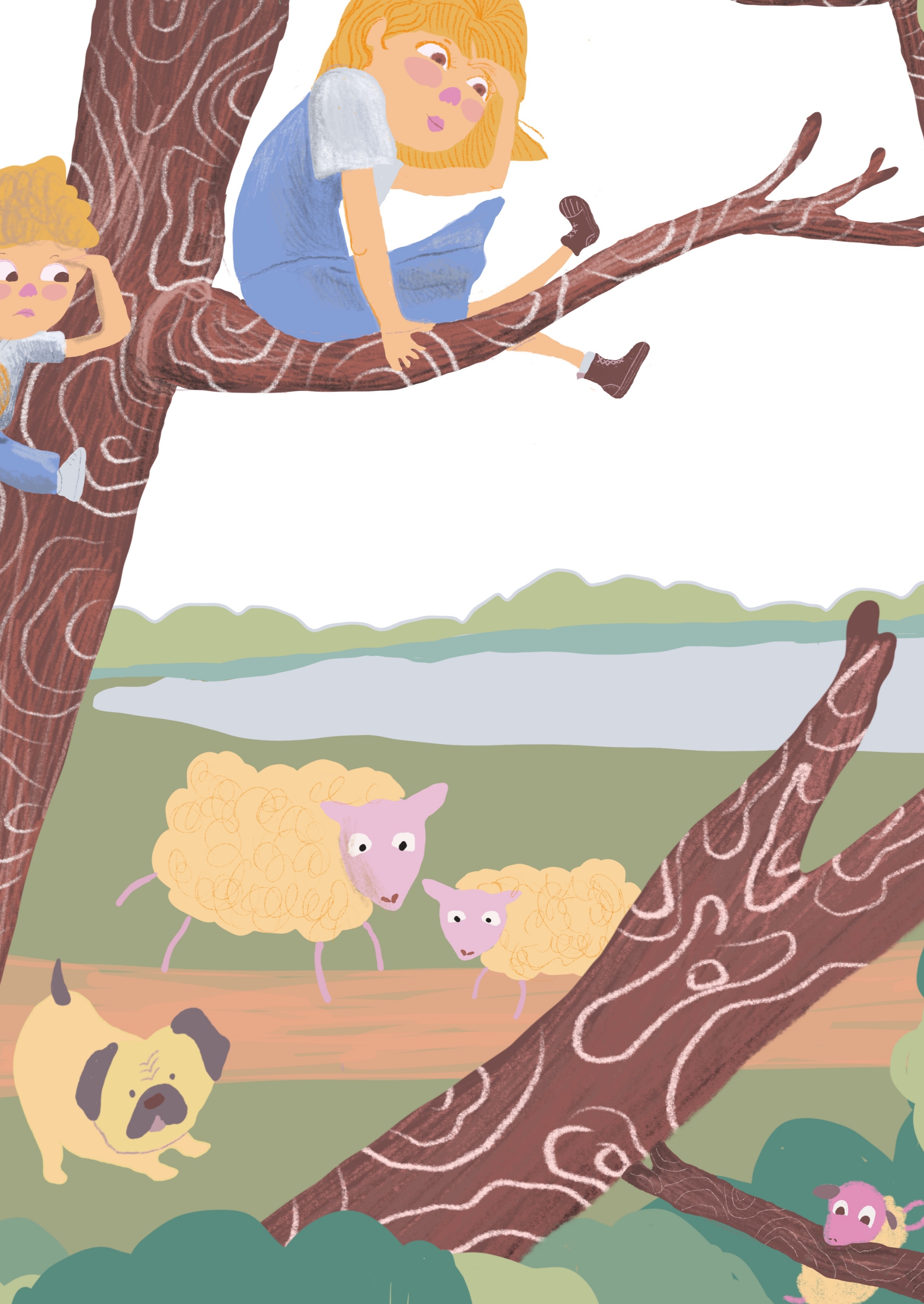 Where is Pete the lamb? in Concept Art Inspiration by Lisa Wee