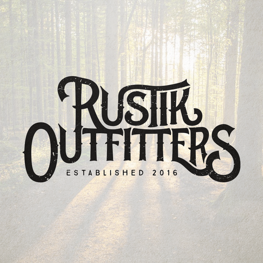 Rustik Outfitters by Christopherkbridges Rustik Outfitters in Logo Design Inspiration by Christopherkbridges