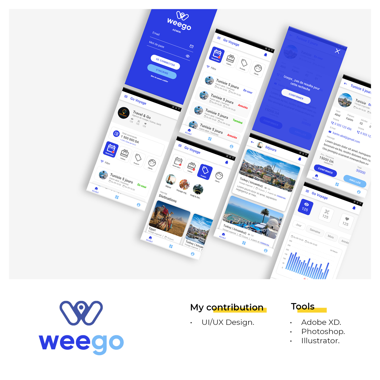 Wego by Musestudio Wego in Mobile Apps Design Inspiration by Musestudio
