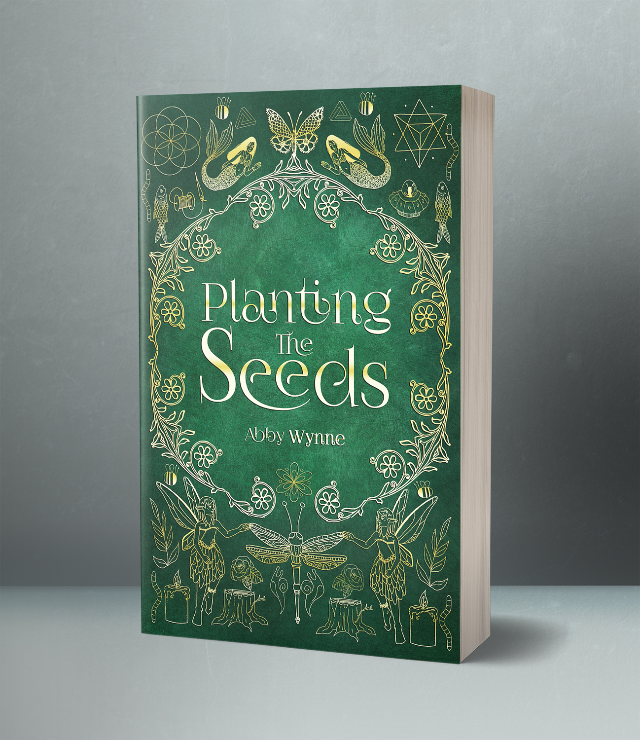 book cover floral by Andjela Agazar book cover floral in Book cover Design Inspiration by Andjela Agazar