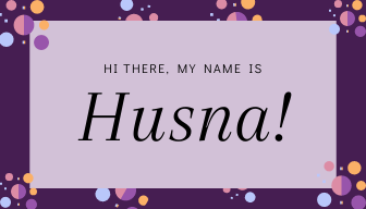 Minimal Pastel Name Tag in Tag Inspiration by Nuraina Husna Baharuddin