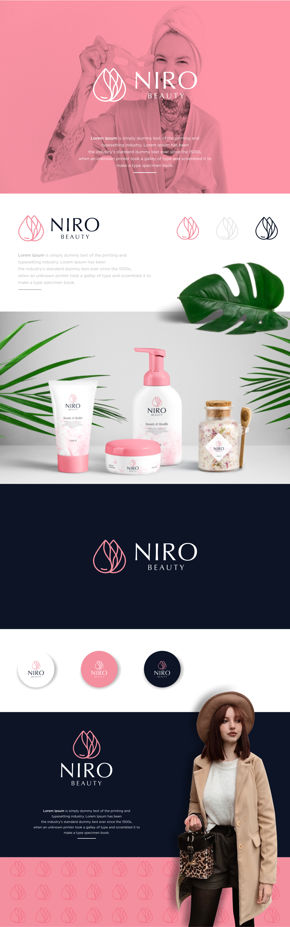 NIRO Beauty design packaging in Packaging Design Inspiration by Adrikni_std