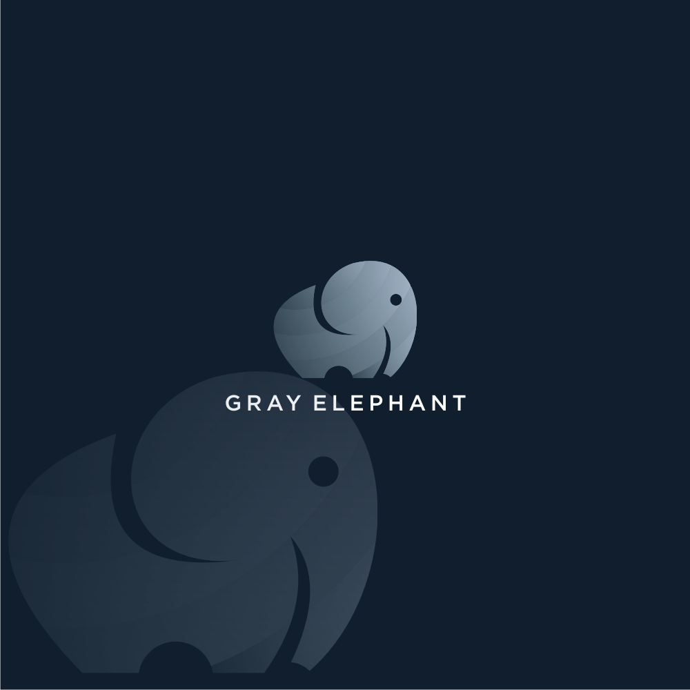 Gray Elephant by Dwie Gray Elephant in Advertisement Design Inspiration by Dwie
