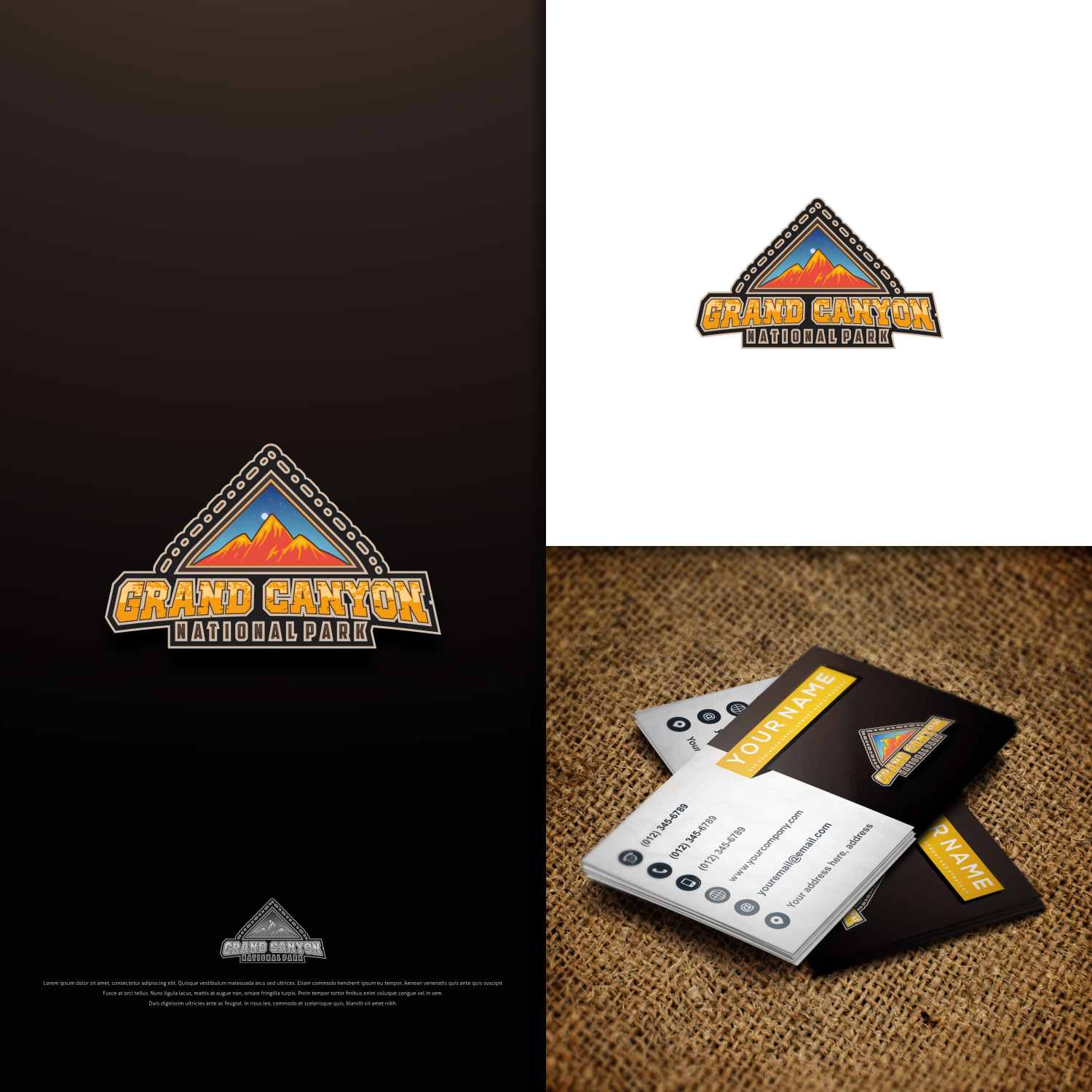 Grandcanyonlogo by Mega Grandcanyonlogo in Logo And Business Card Design Inspiration by Mega