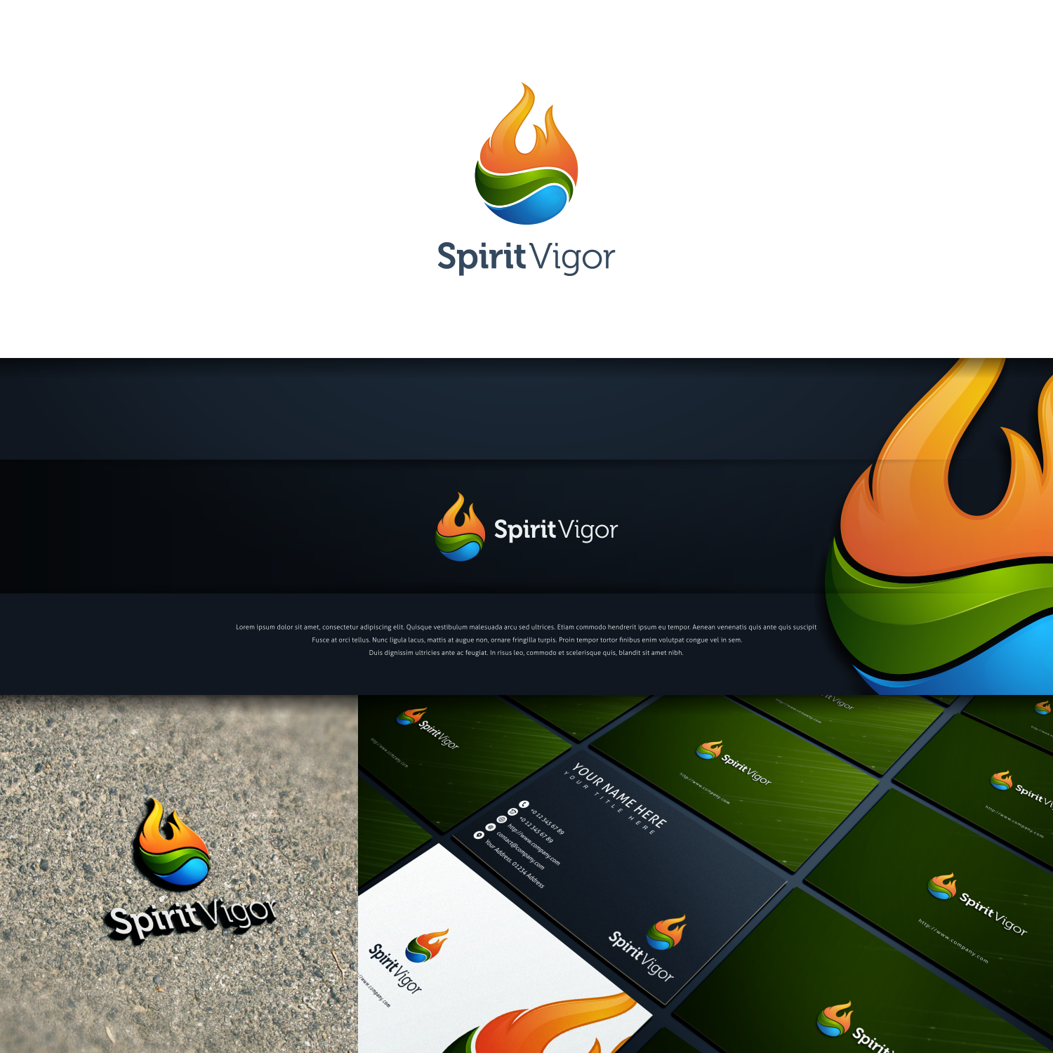 spirit vigor by Mega spirit vigor in Logo Design Inspiration by Mega