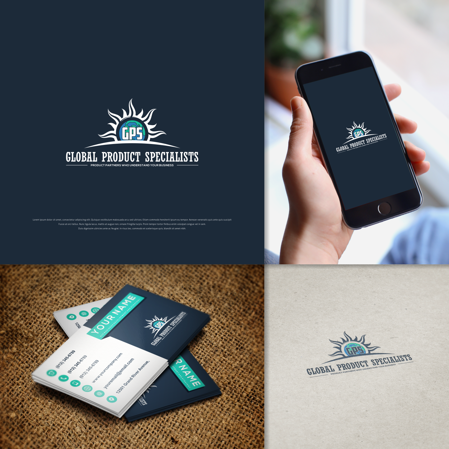 Design for gps logo in Business Card Design Inspiration by Mega