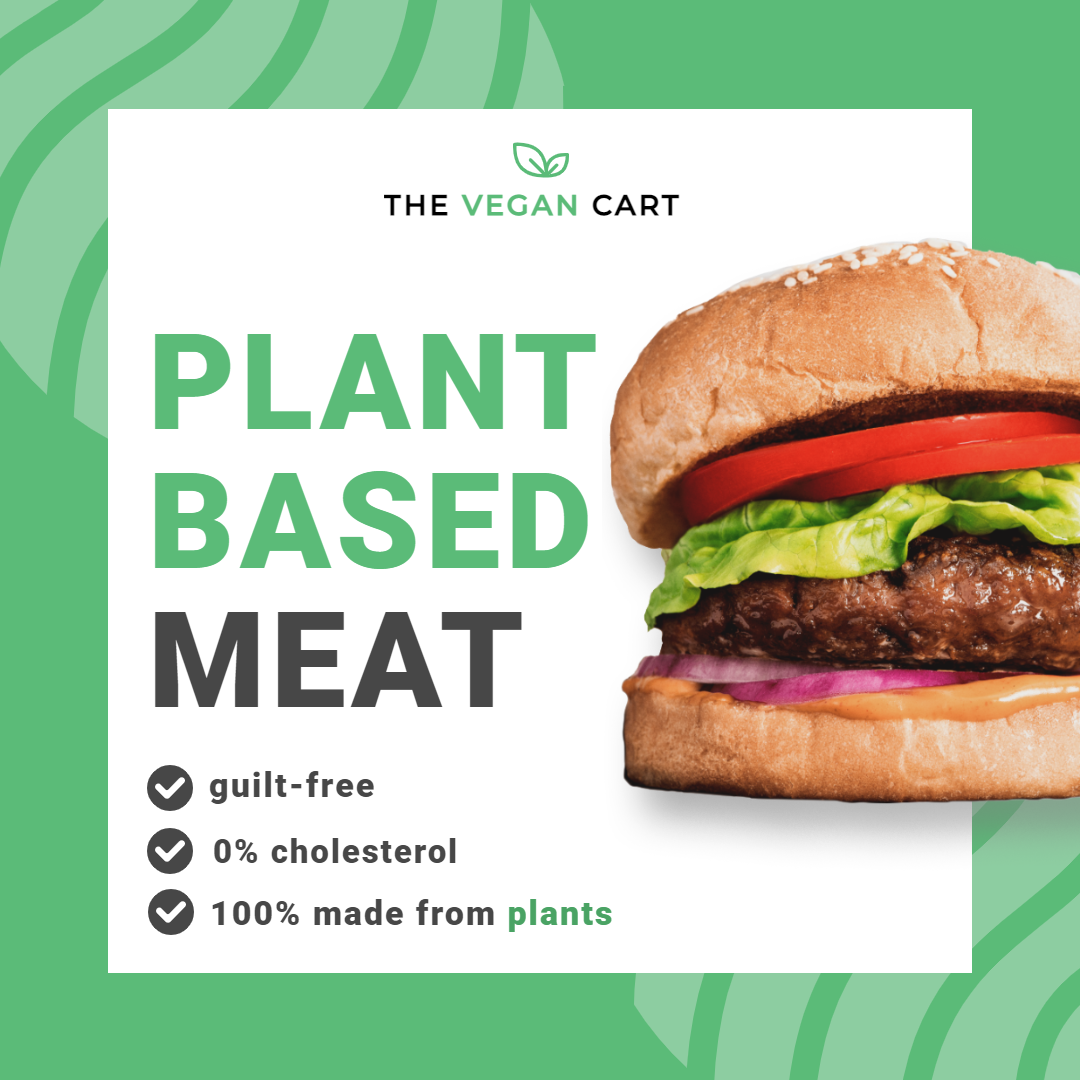 Plant-Based Meat Ad in Instagram Ad Inspiration by Mela Velasco