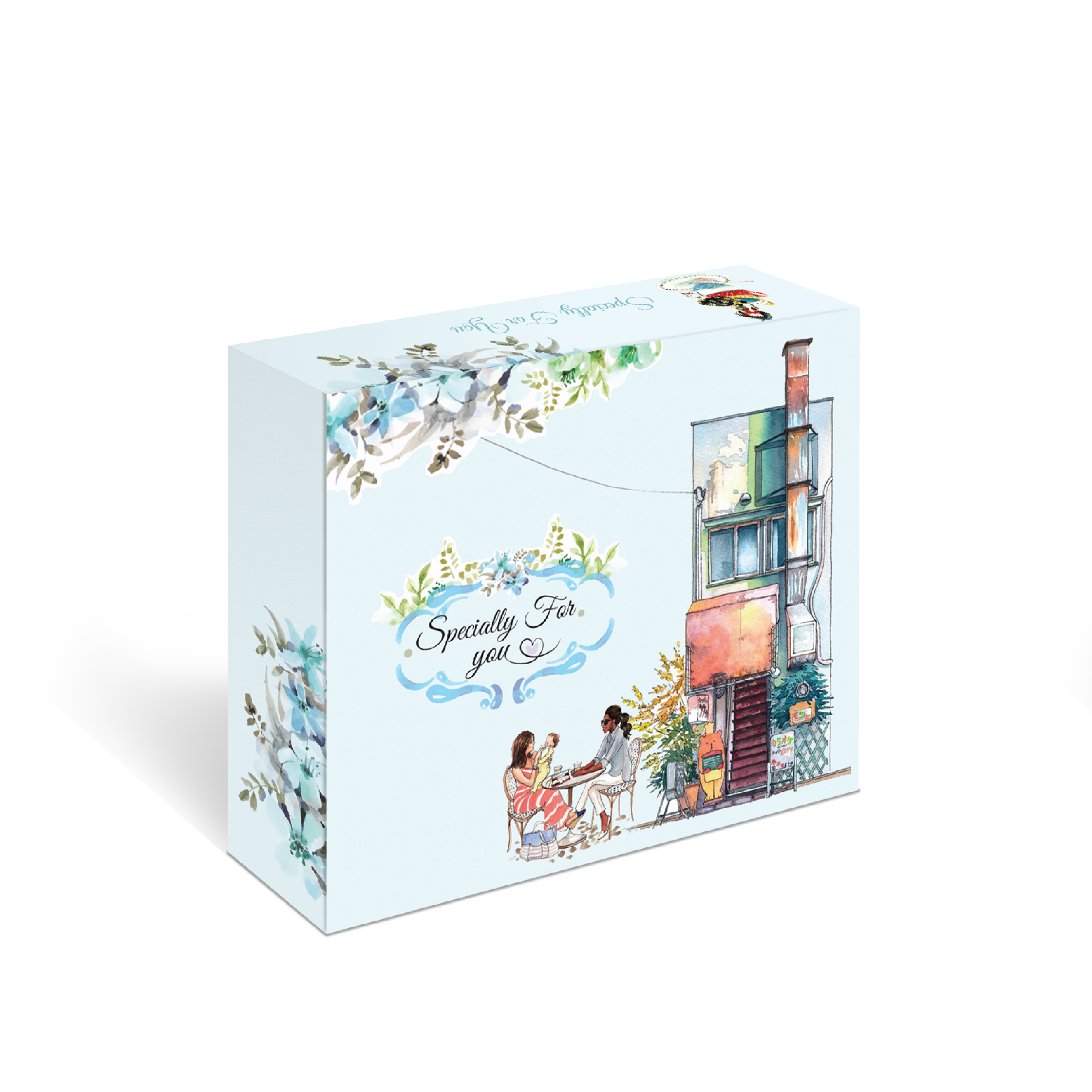 CAKE BOX in Packaging Design Inspiration by Feu Vert Design Firm