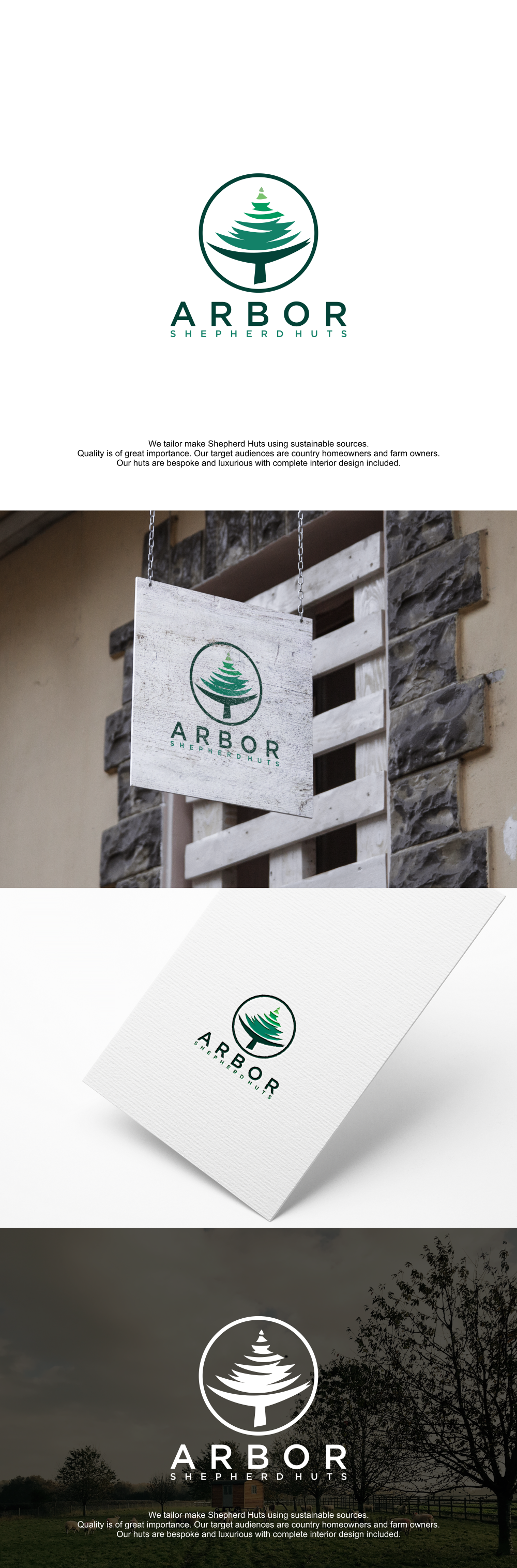 a simple pine tree, can be used on a fast growing compa in Illustration and Graphics Inspiration by Zhafir Design