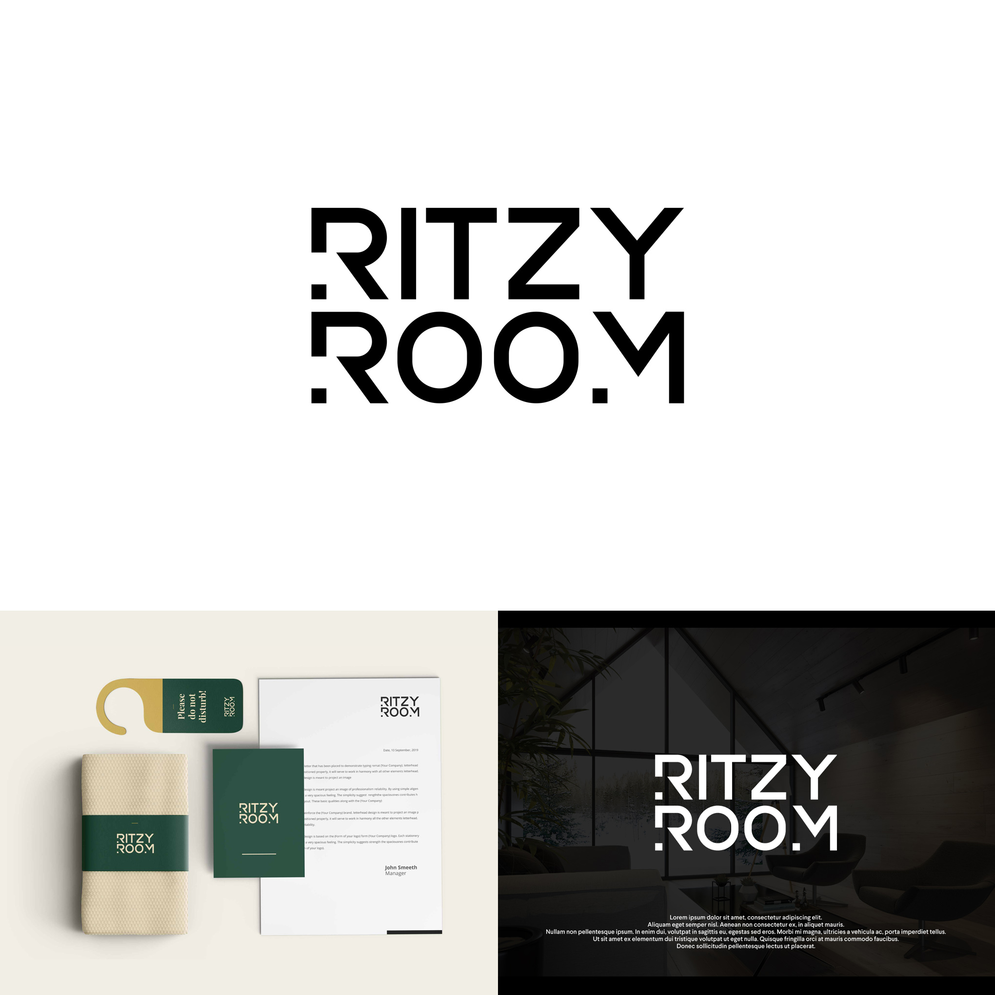 hotel logo by Ambika Creative hotel logo in Logo Design Inspiration by Ambika Creative