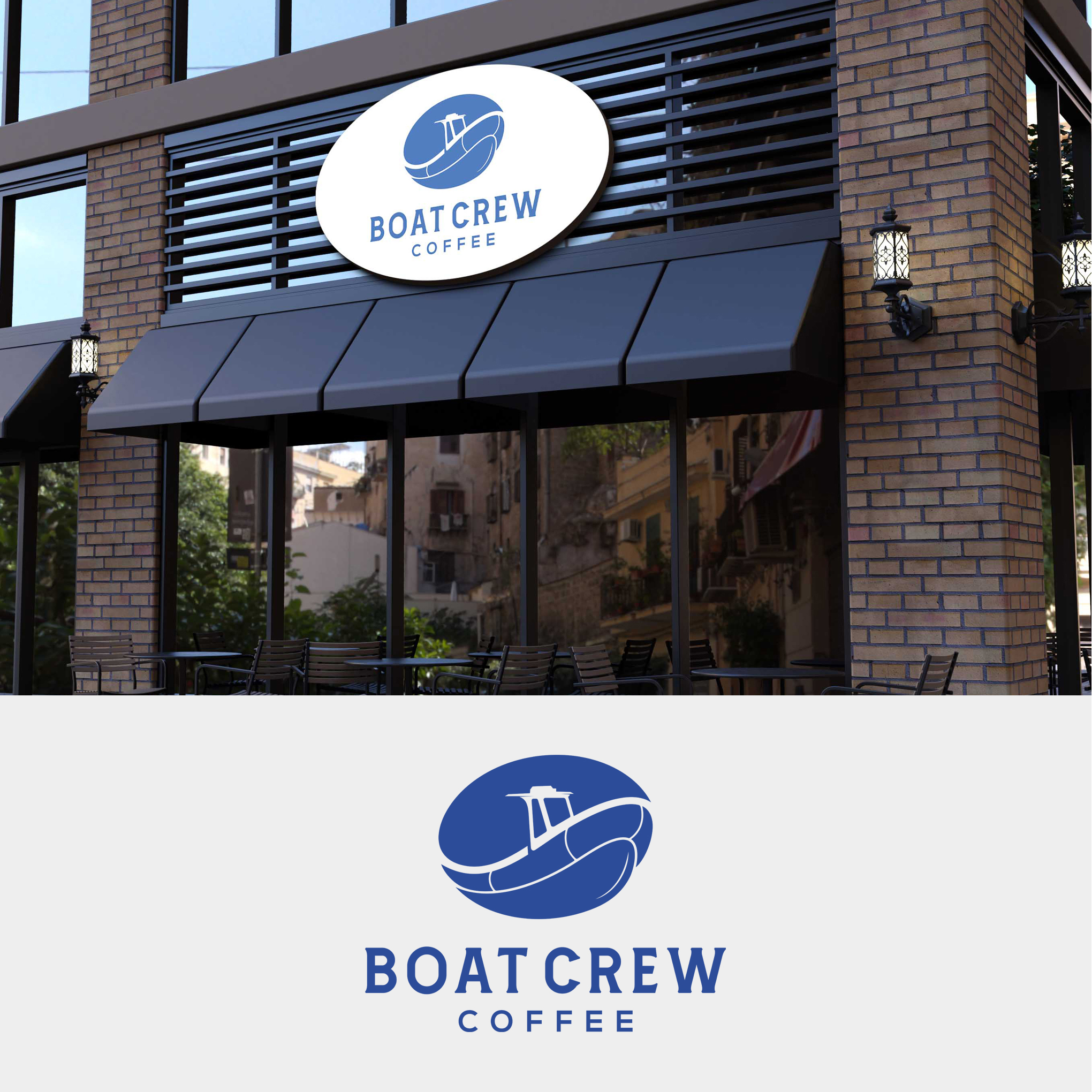 coffee shop logo in Logo Design Inspiration by Ambika Creative