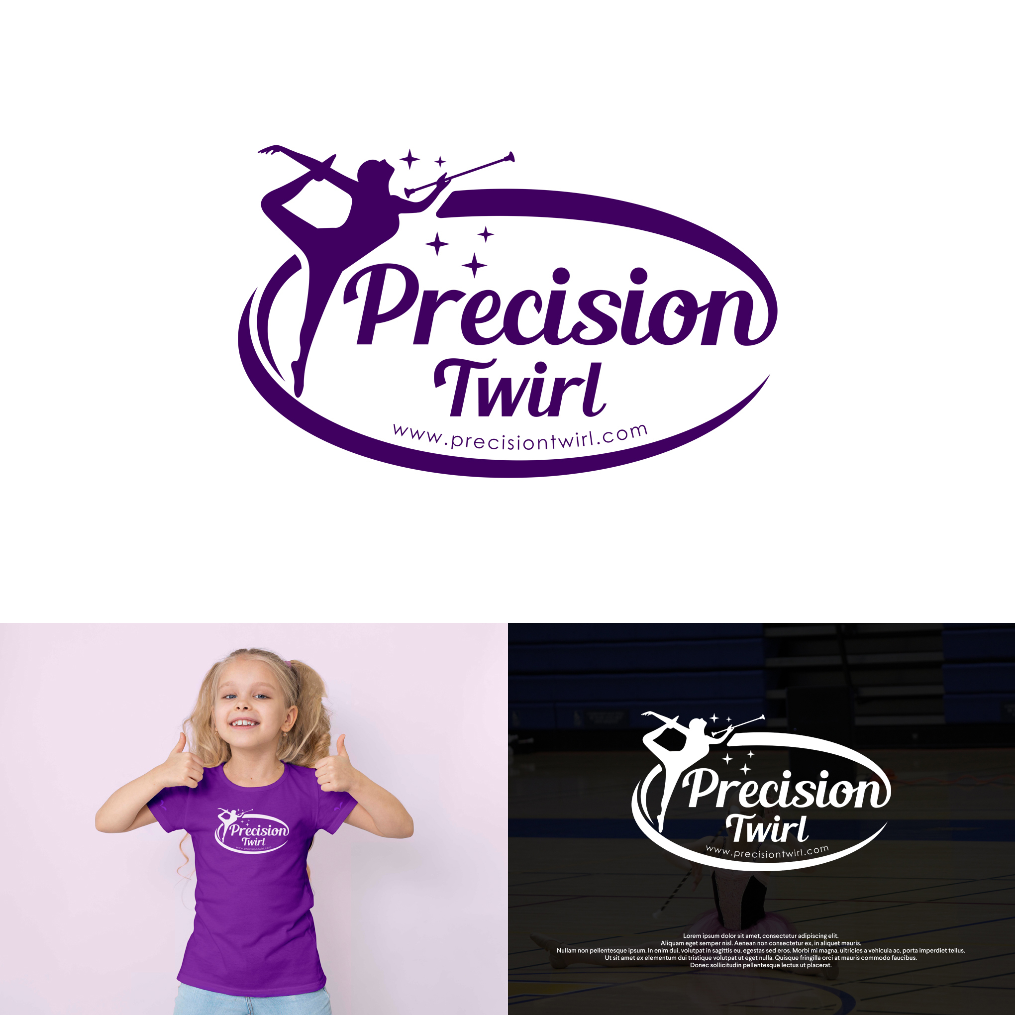 Twirl logo by Ambika Creative Twirl logo in Logo Design Inspiration by Ambika Creative