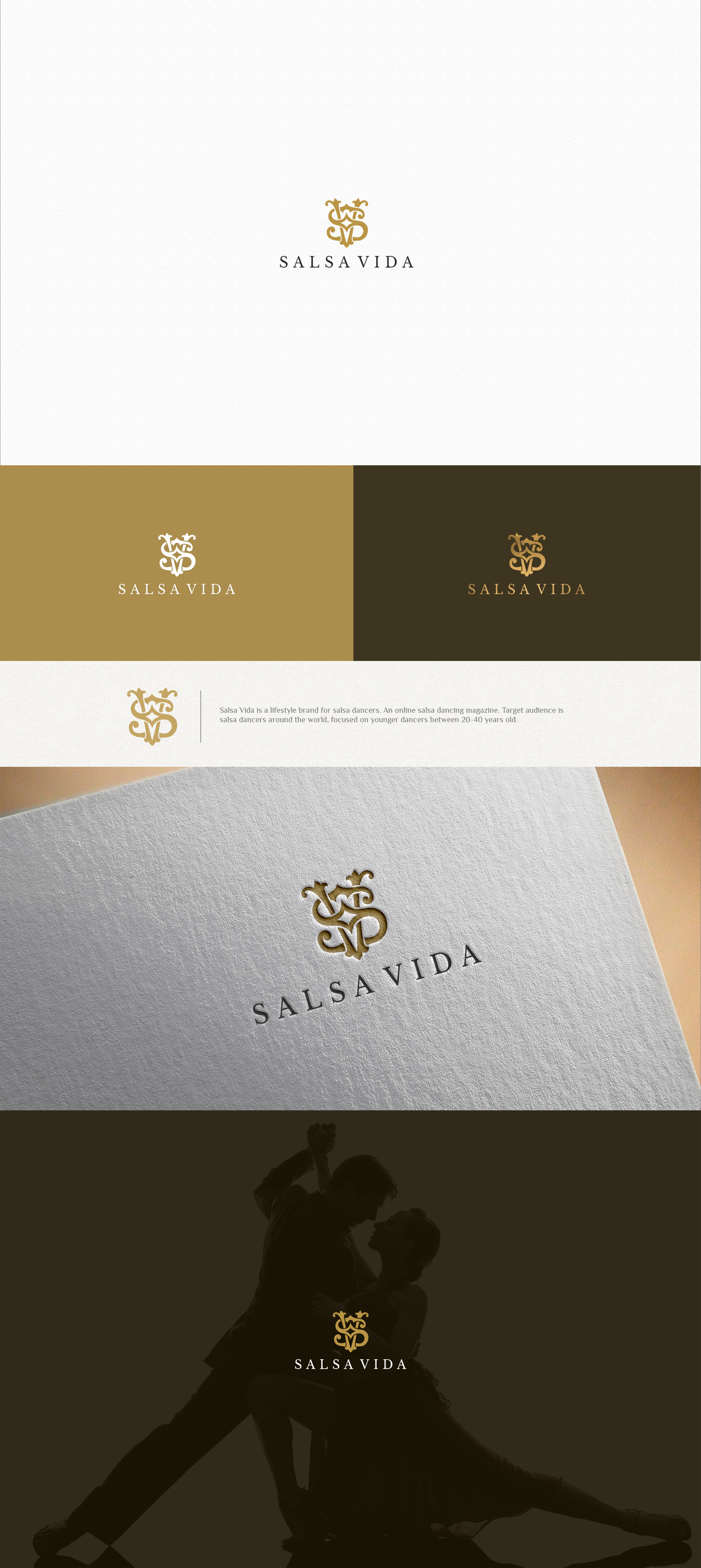 A luxurious logo for Salsa Dancing Lifestyle Brand by Khaled.akrout A luxurious logo for Salsa Dancing Lifestyle Brand in Logo & Brand Identity Inspiration by Khaled.akrout