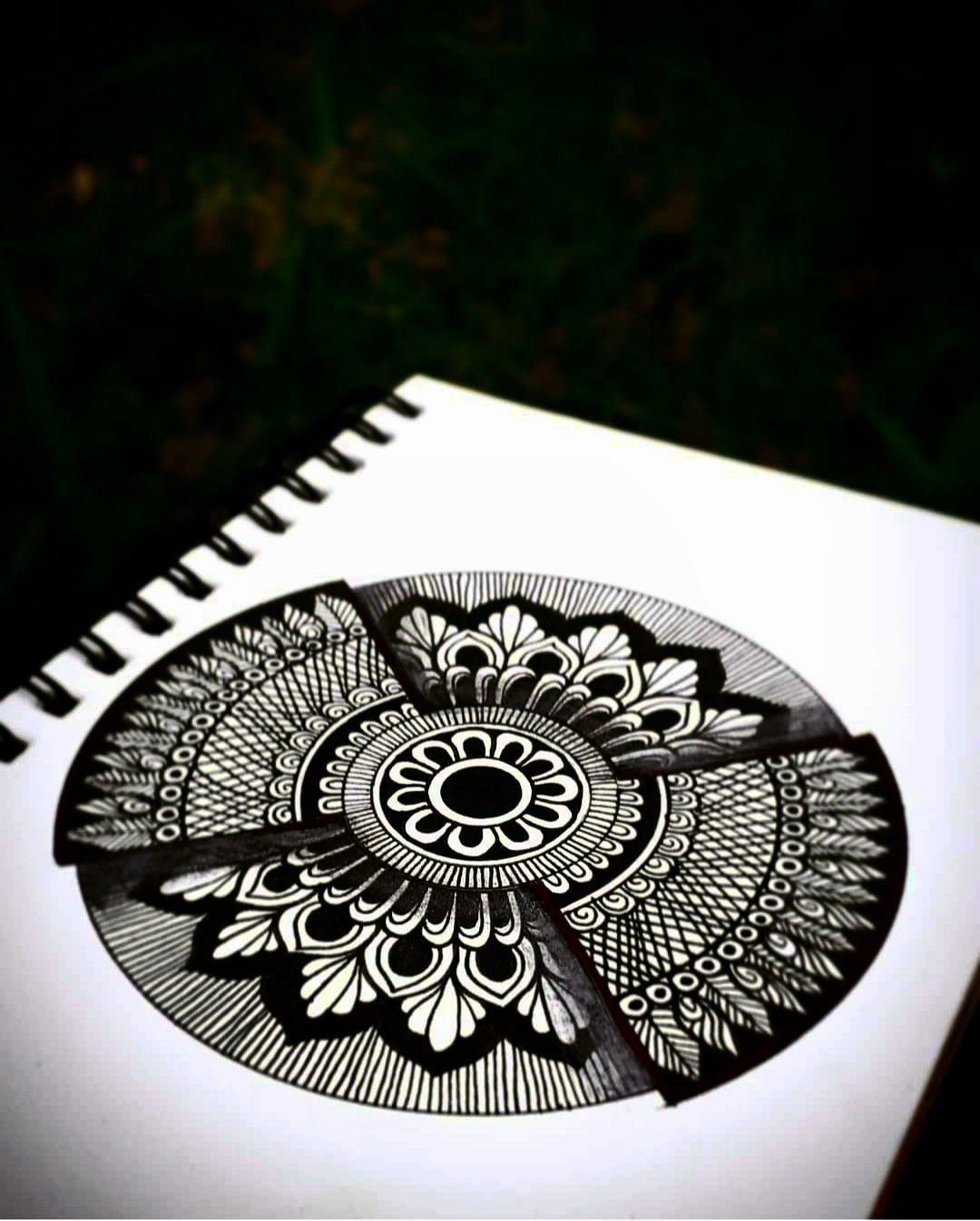 3D mandala by Samriddhicreativity 3D mandala in Social Media Page Inspiration by Samriddhicreativity