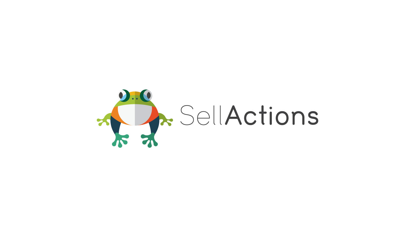 SellActions Logo Design in Logo Design Inspiration by Mabo Design