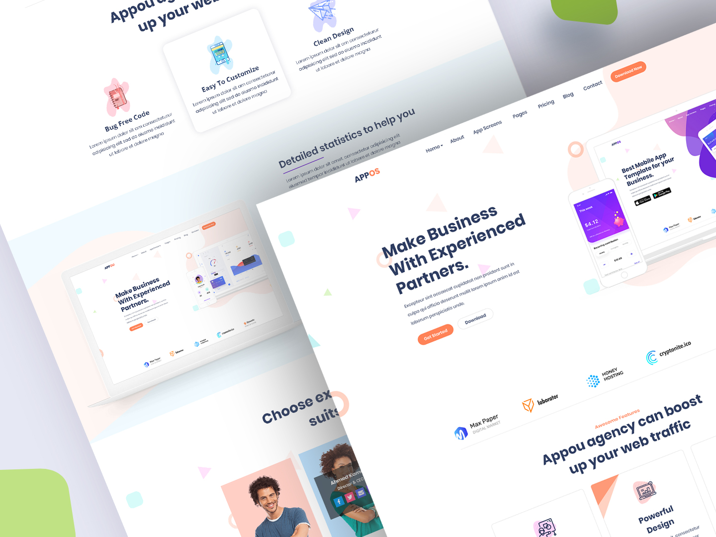 App Website in Website Design Inspiration by Atikurshohel