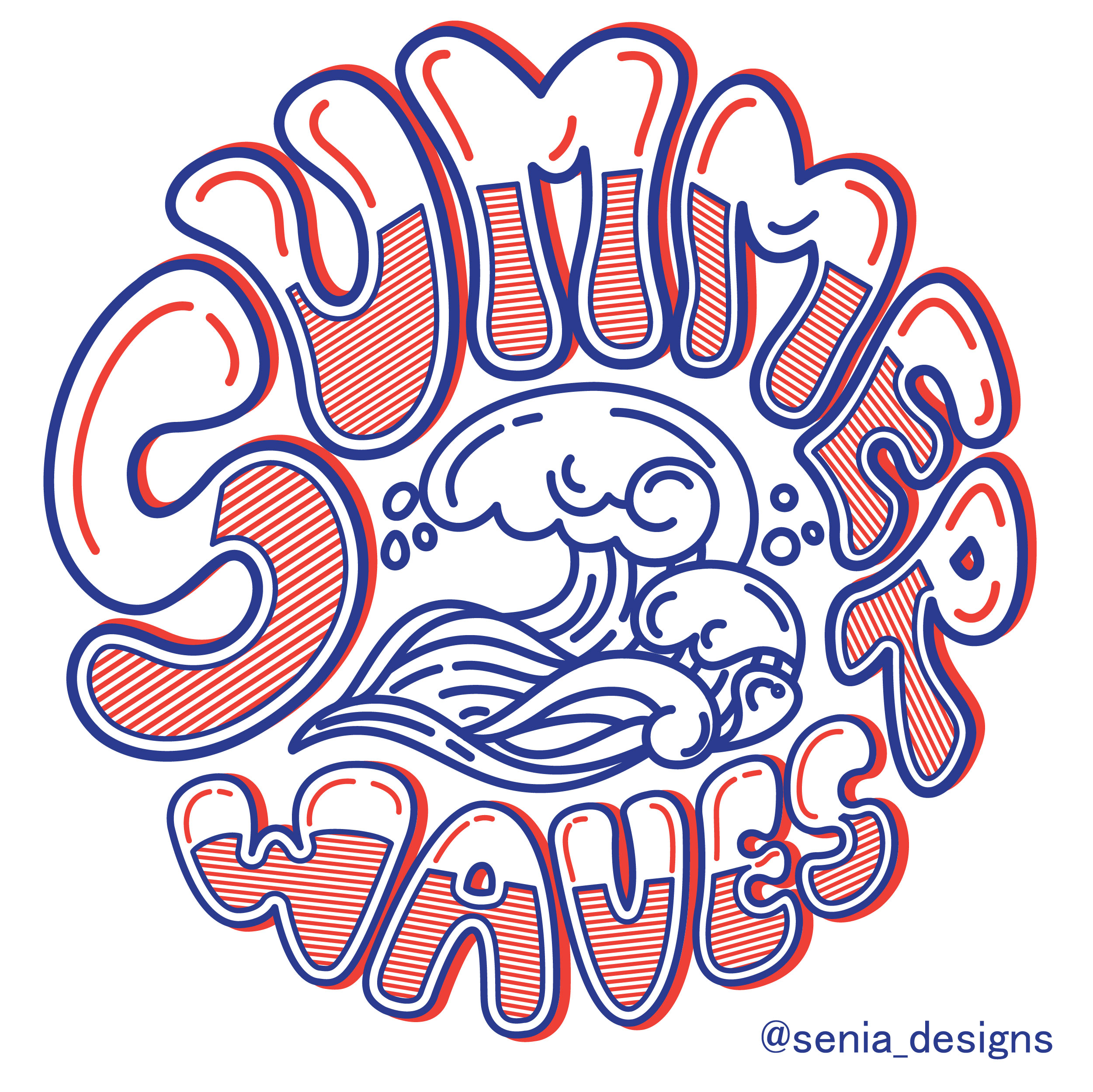Summer weaves2 by Andrea Astrid Calderon Roa Summer weaves2 in Hand Lettering Inspiration by Andrea Astrid Calderon Roa