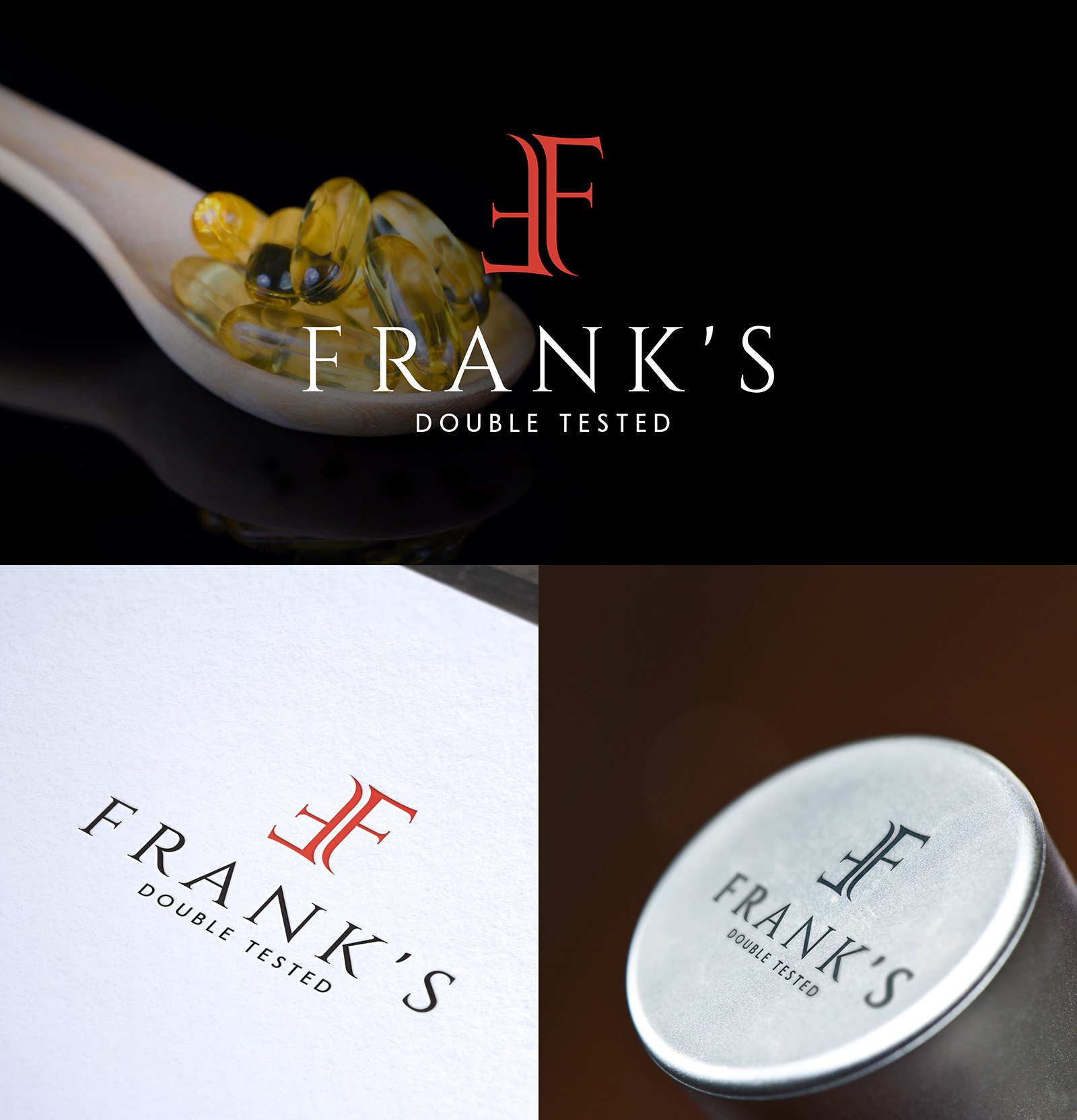 Frank's Double Tested by Logorain Frank's Double Tested in Logo Design Inspiration by Logorain