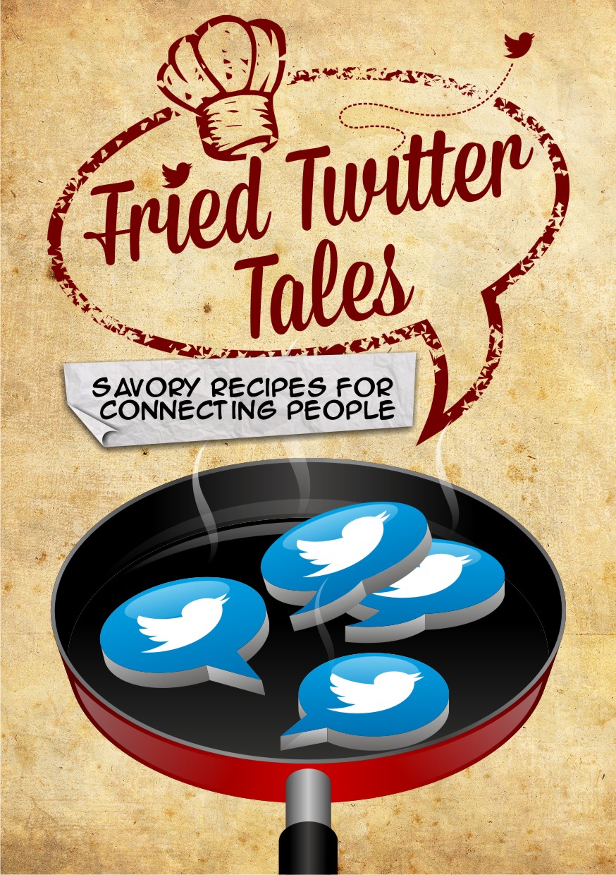 Fried Twitter Tales by Onder Fried Twitter Tales in Book cover Design Inspiration by Onder