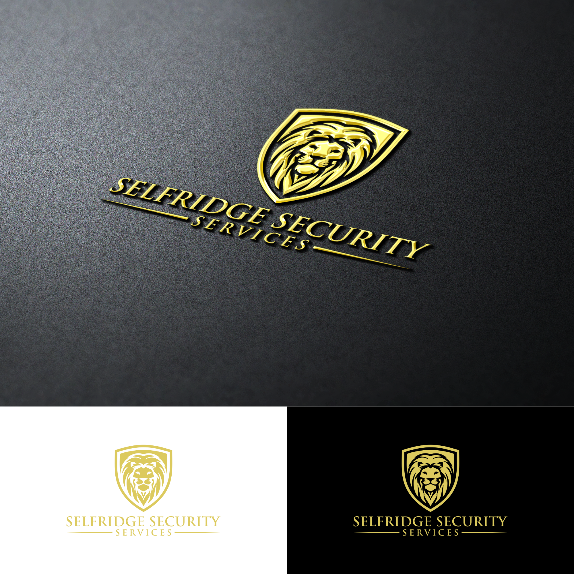 lion security by Yarel Felix lion security in Logo Design Inspiration by Yarel Felix
