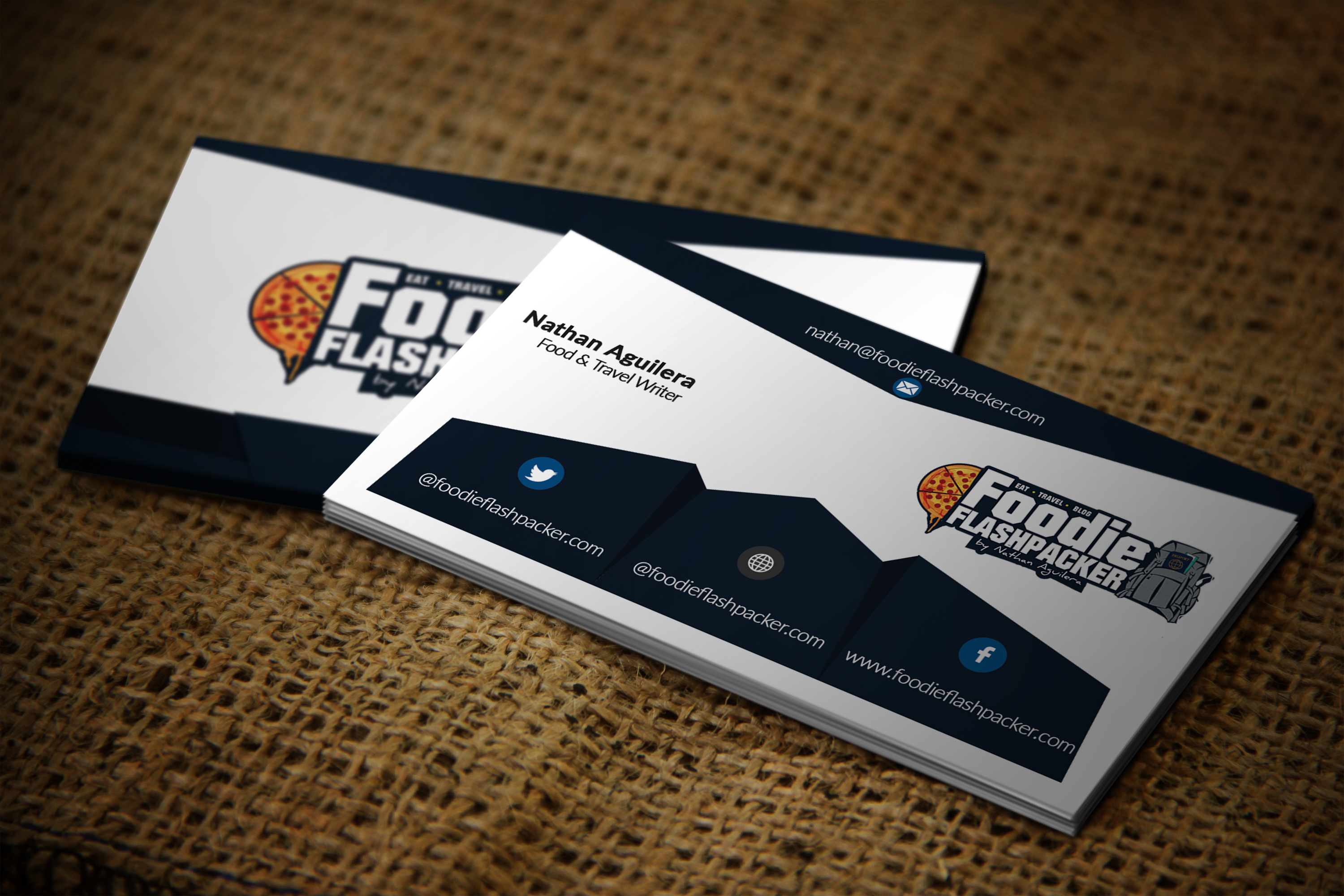 Business card in Business Card Design Inspiration by Salman Shah