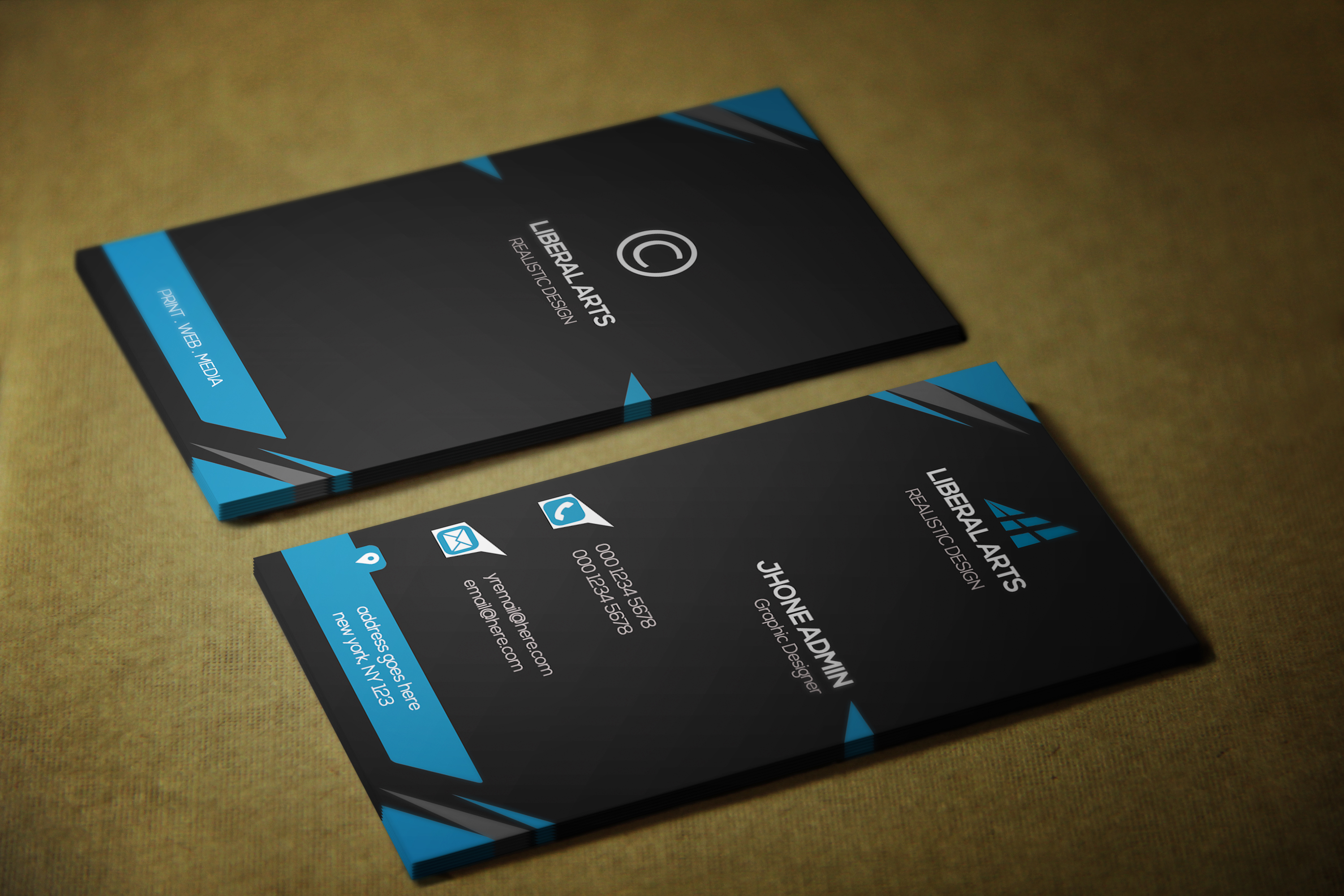 Business card in Business Card Design Inspiration by Salman Shah