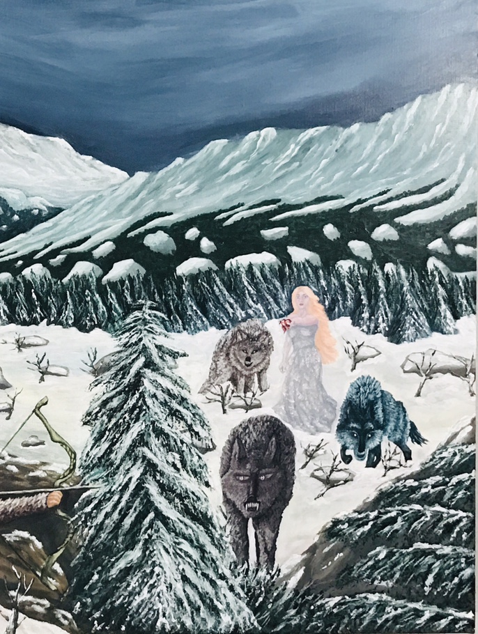 The Heart of Winter in Illustration and Graphics Inspiration by Inesa Preciado