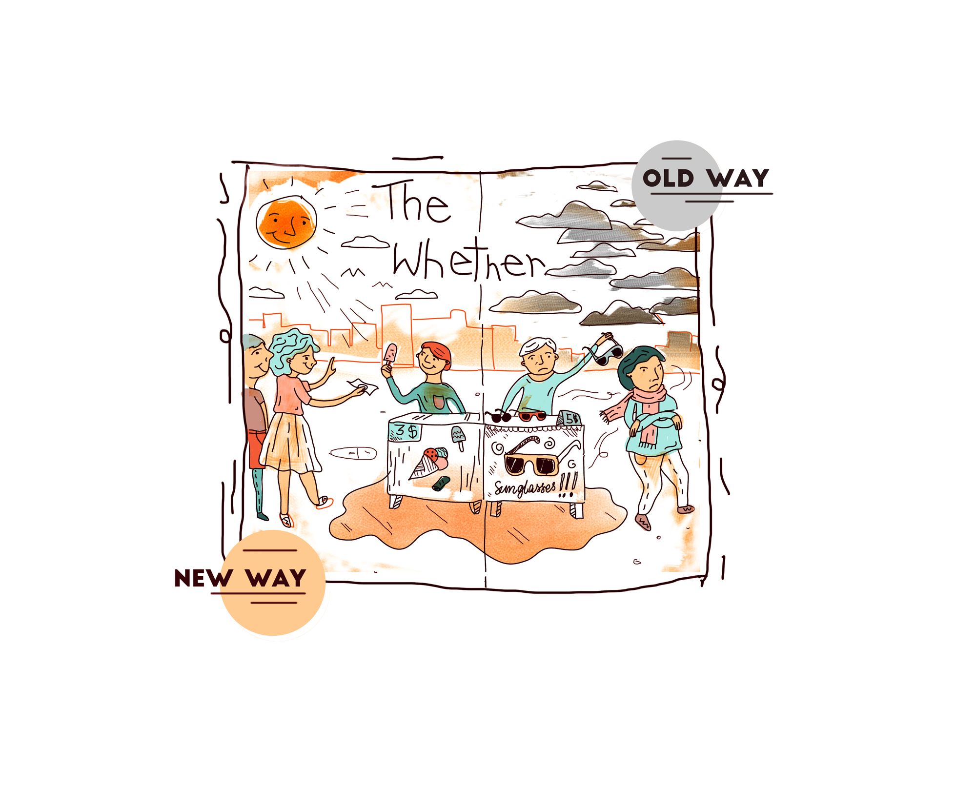 illustration for aplication in Illustration and Graphics Inspiration by Kade