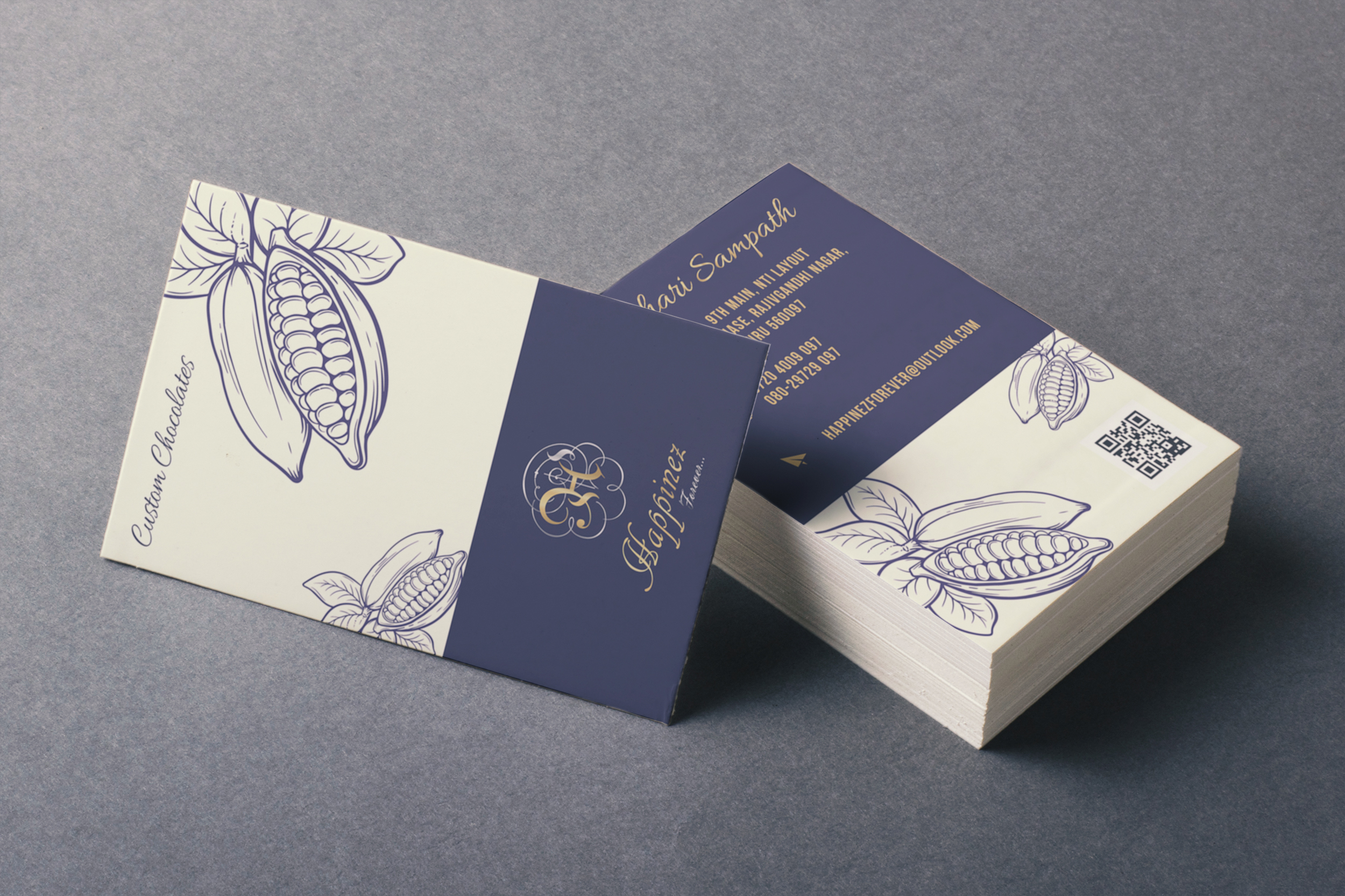 Business card design in Business Card Design Inspiration by Ritu Bazari