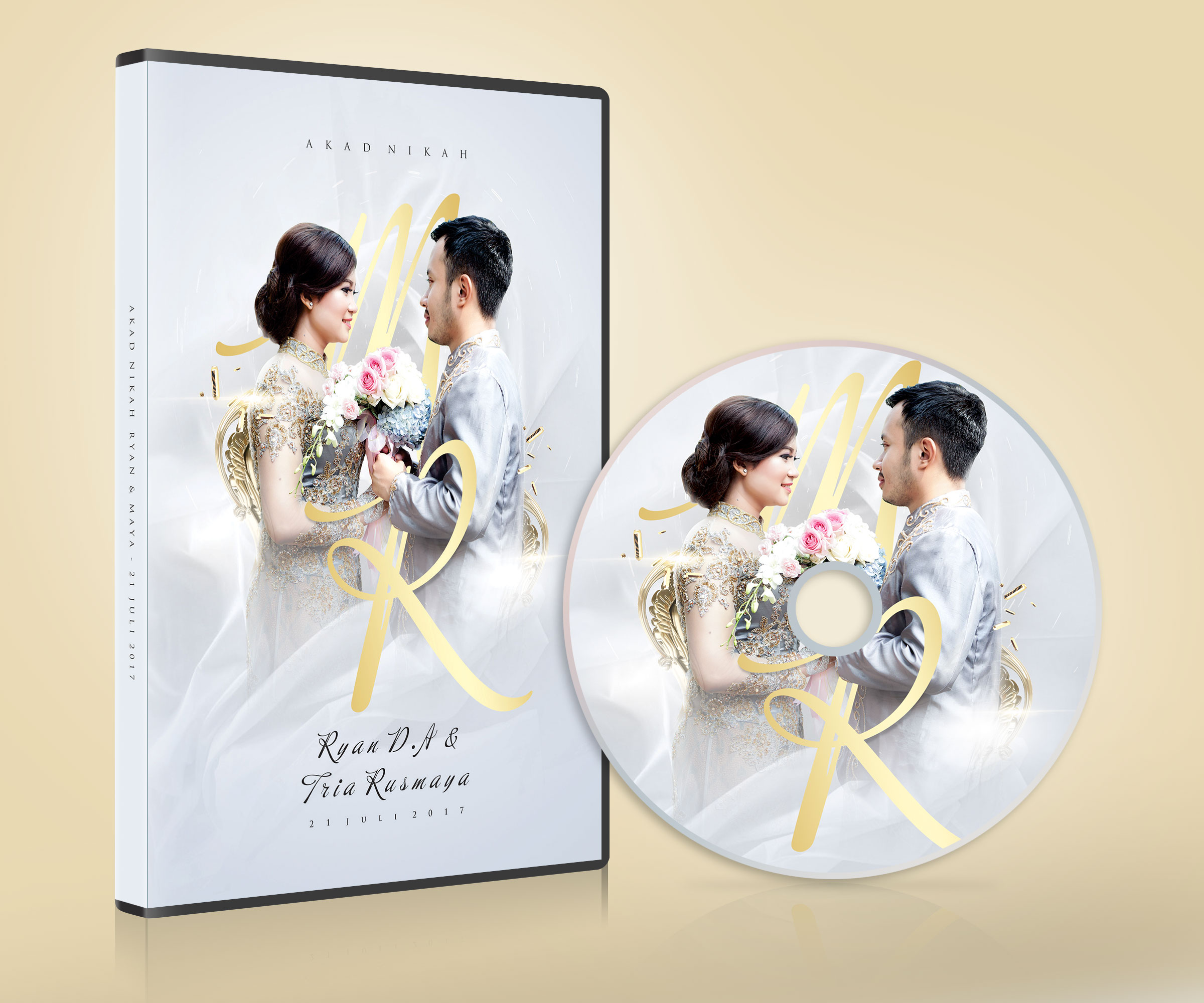 Wedding CD Cover By Iqilo.creative 29843 - Designhill