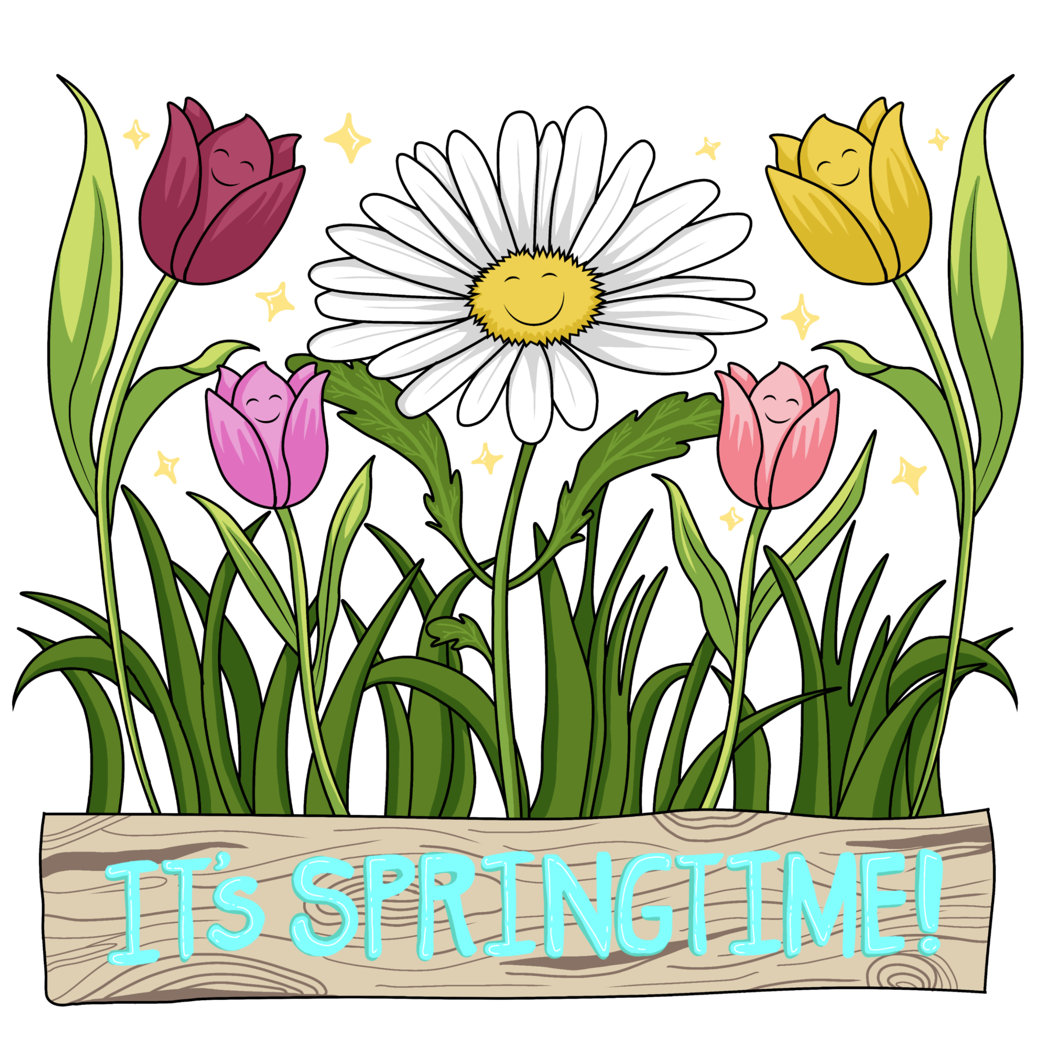 It's Springtime by Madydrawings It's Springtime in Illustration and Graphics Inspiration by Madydrawings