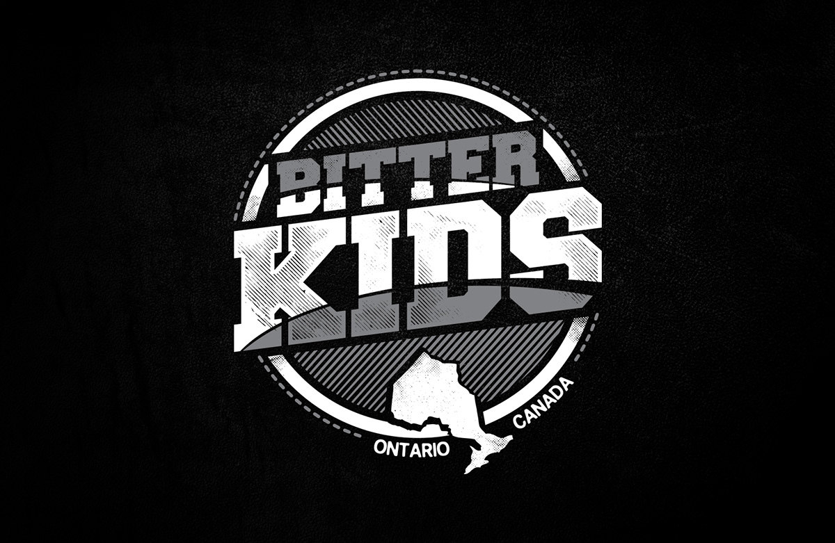 Bitter Kids in T-Shirt Design Inspiration by Tazrey Designs