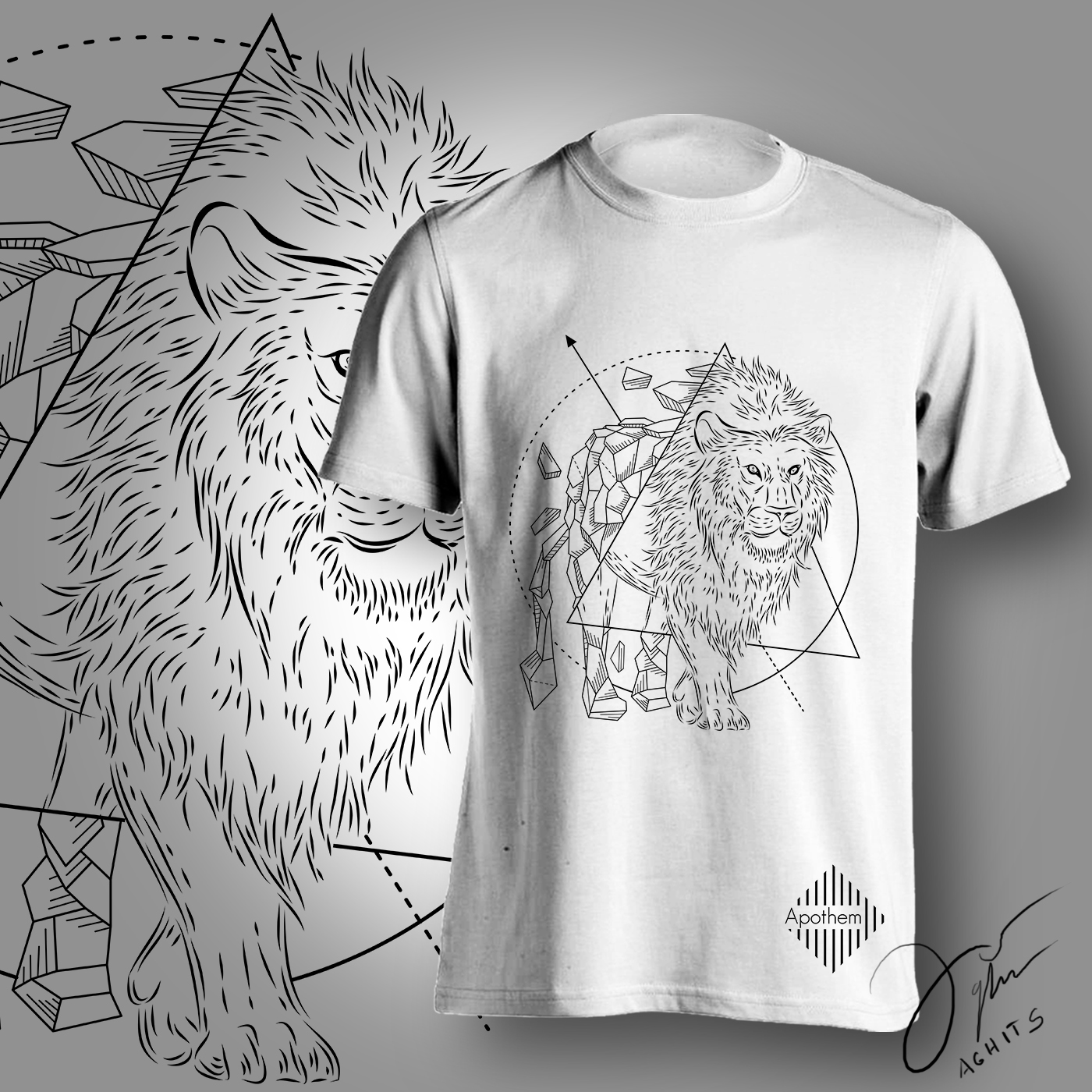 Tshirt Design by Aghits Tshirt Design in T-Shirt Design Inspiration by Aghits